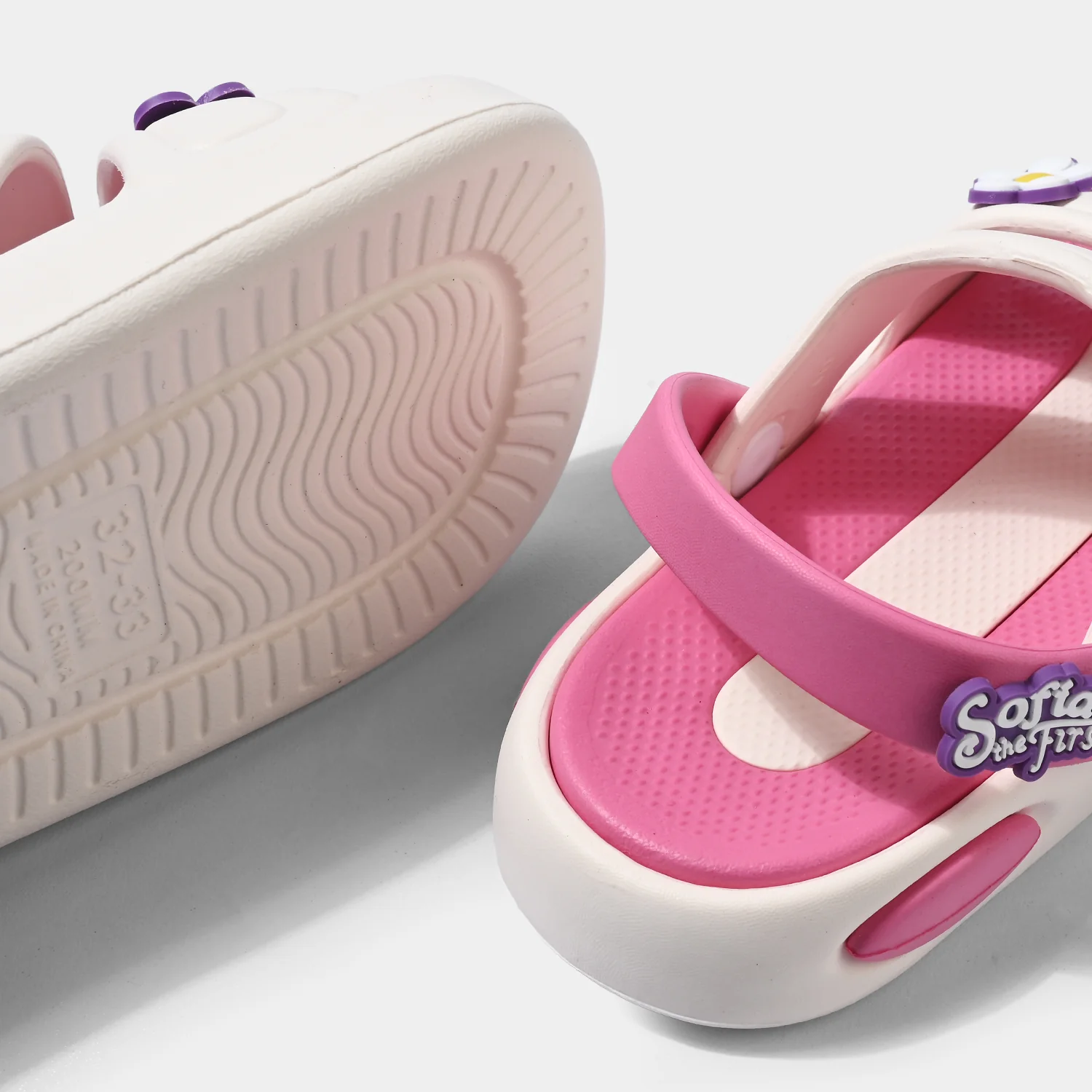 Girls Clogs 008-Y49-PINK - Image 2