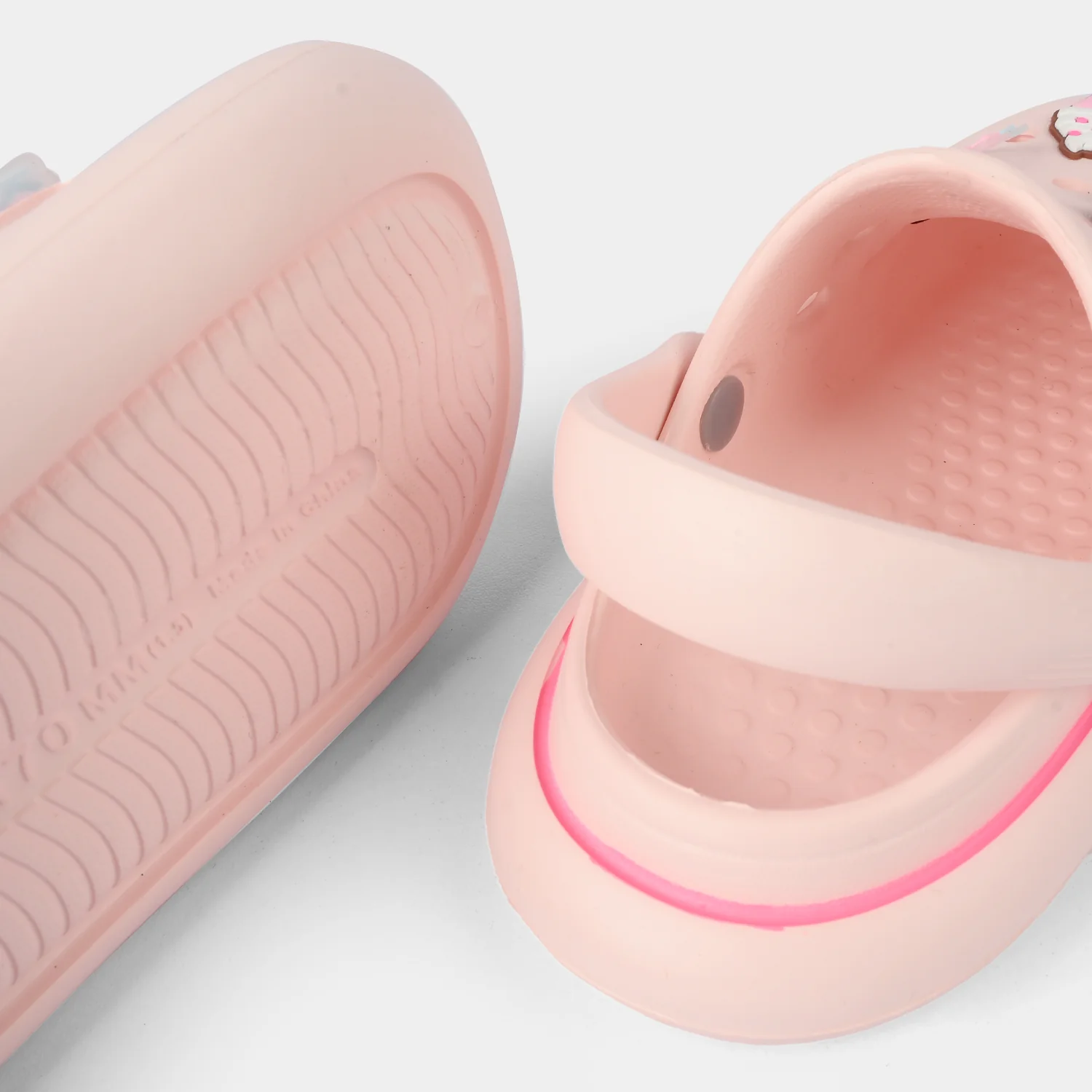 Girls Clogs 1012-11 - Peach - Image 2
