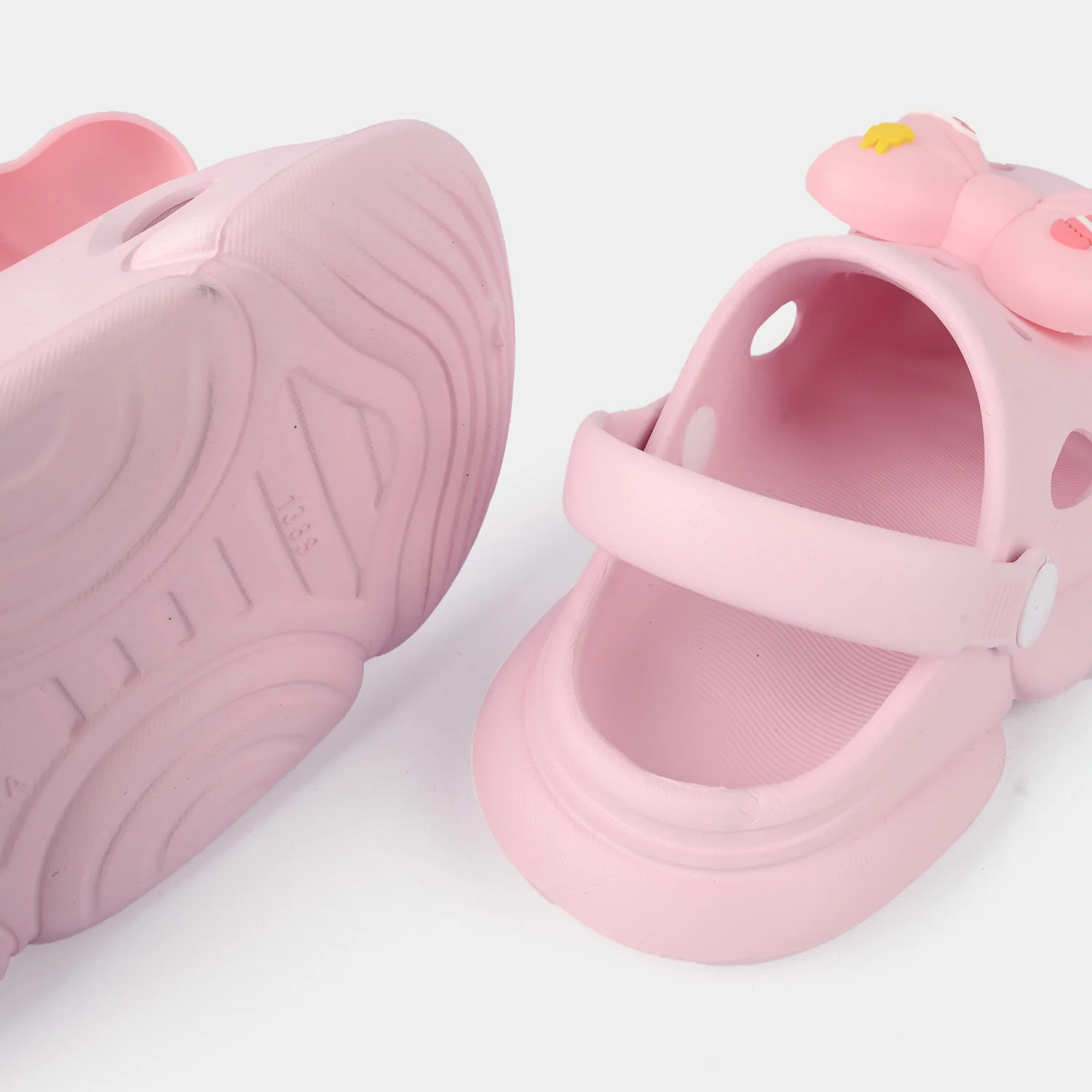 Girls Clogs 1389-14 - PINK - Image 2