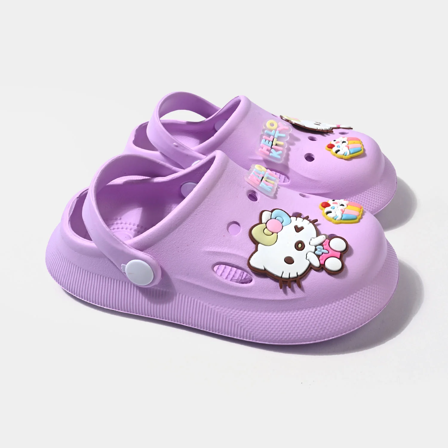 Girls Clogs 3501-KT-Purple - Image 3