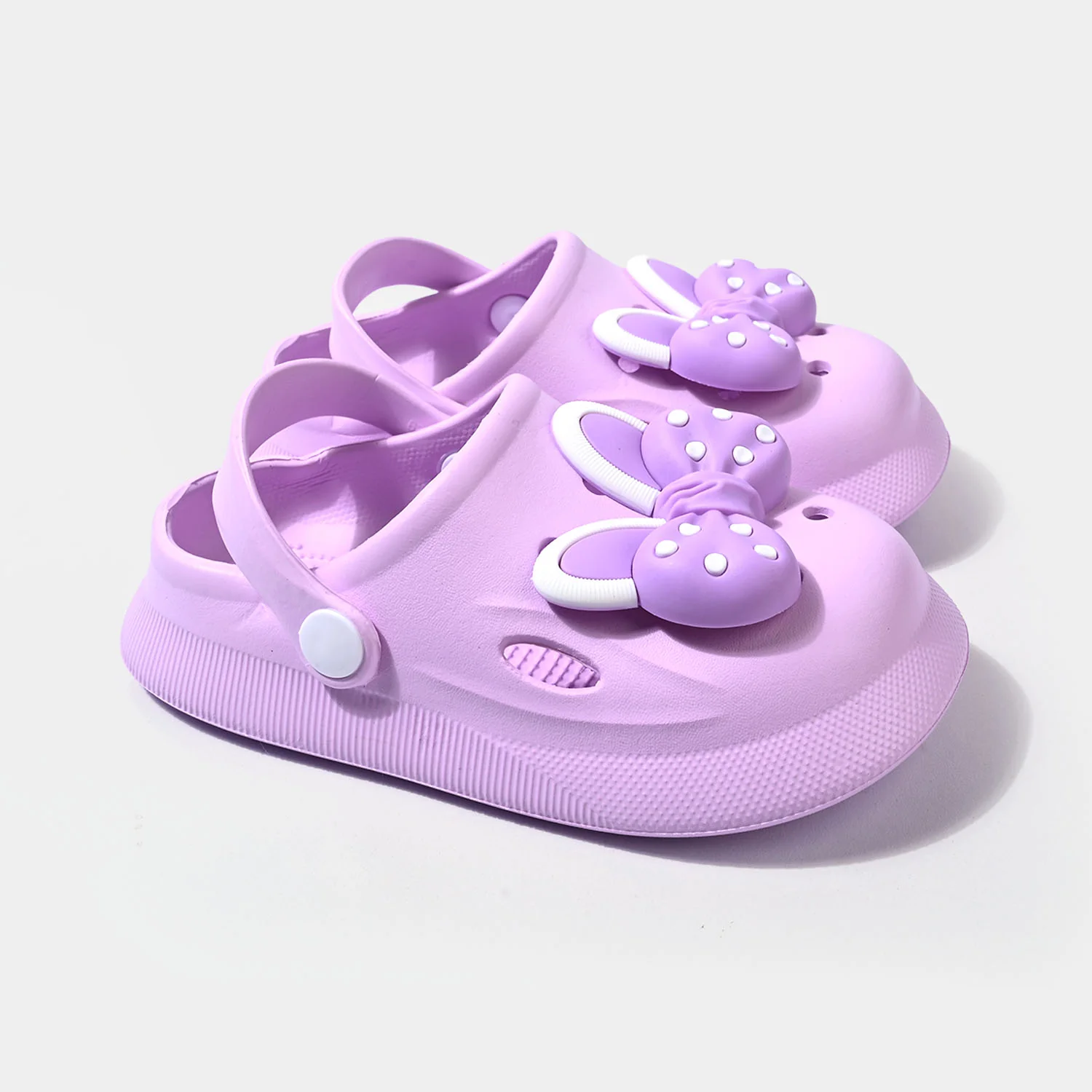 Girls Clogs 3501-Purple - Image 3