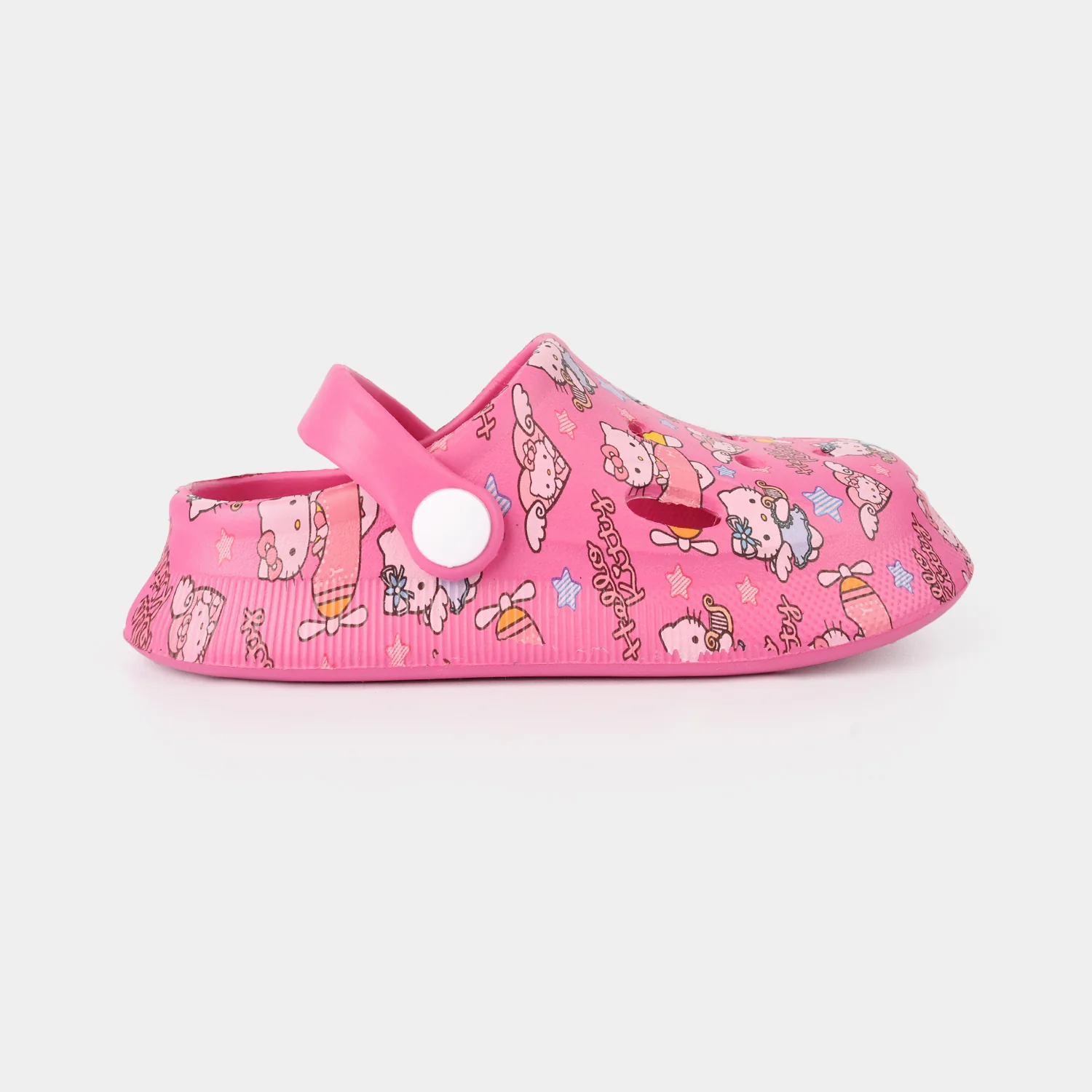 Girls Clogs 3501E - Fuchsia - Image 4