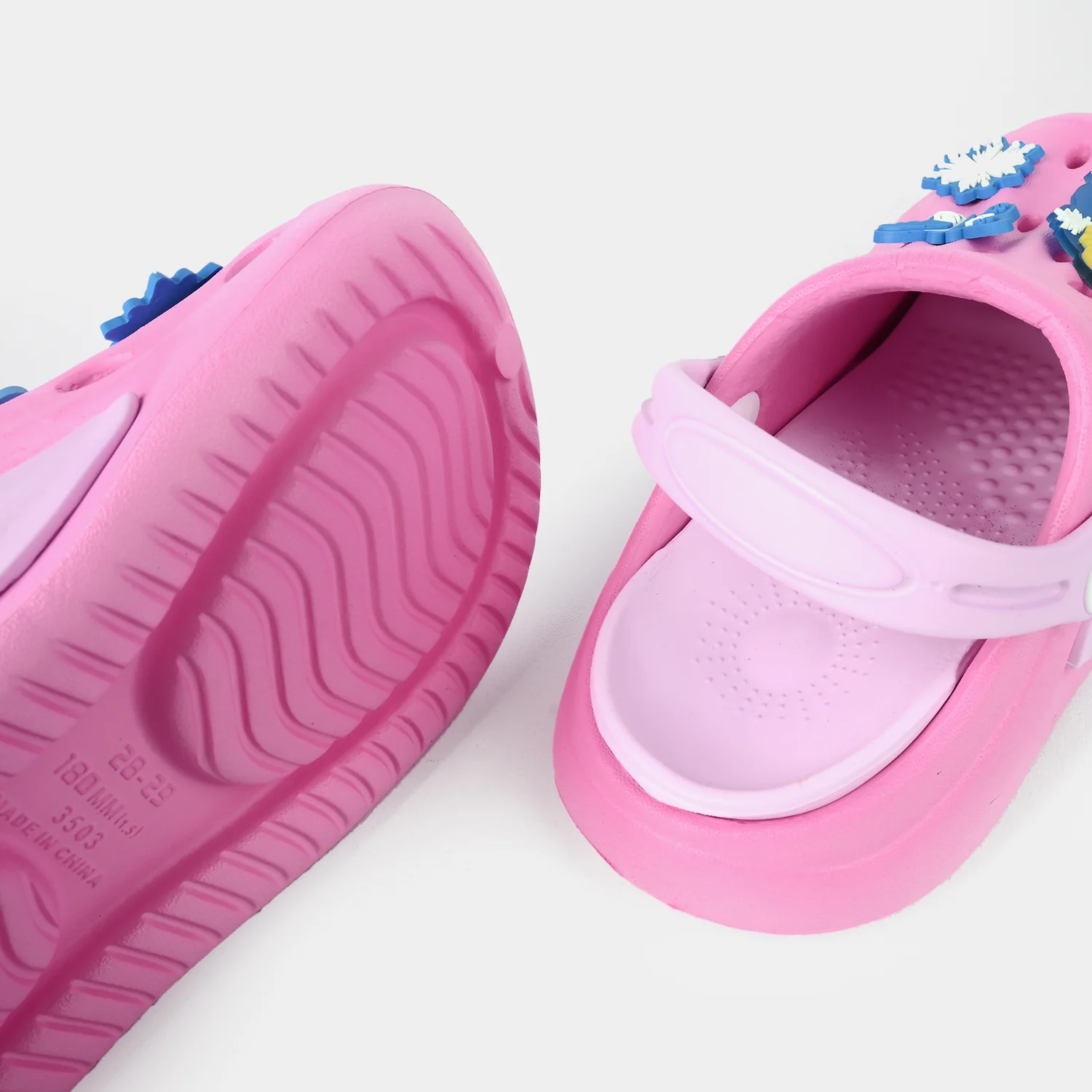 Girls Clogs 3503-7-PINK - Image 2
