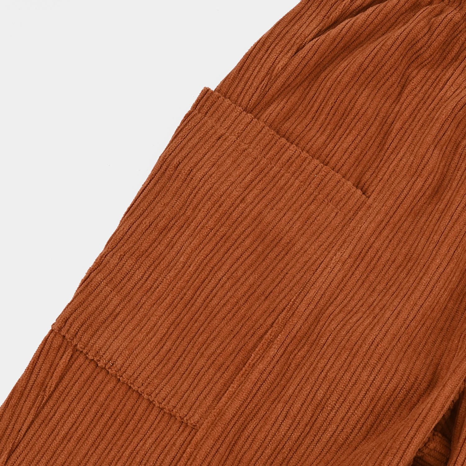 Girls Corduroy Pant Seam - Rust - Image 3