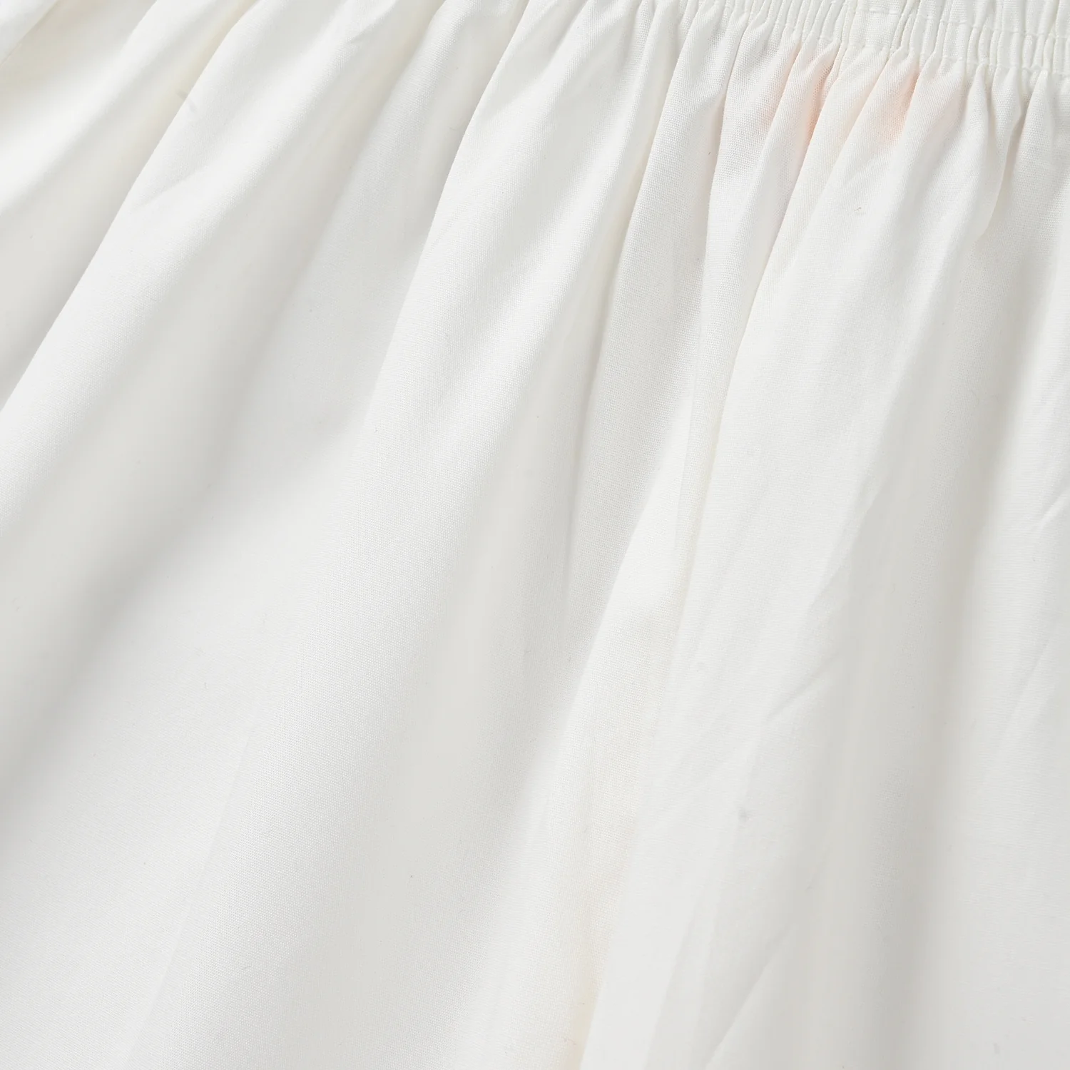 Girls Cotton Culottes Laces (White) - Image 2