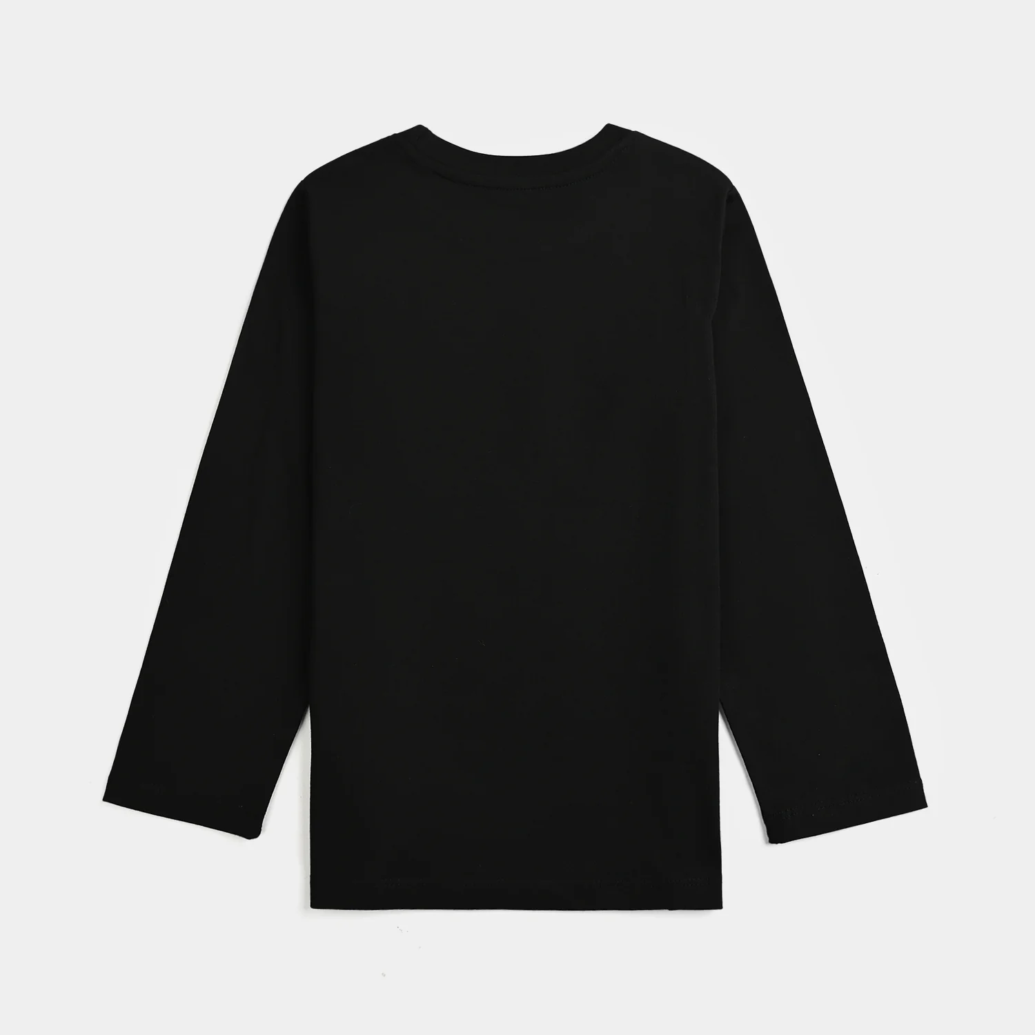 Girls Cotton Jersey T-Shirt F/S-BLACK - Image 3