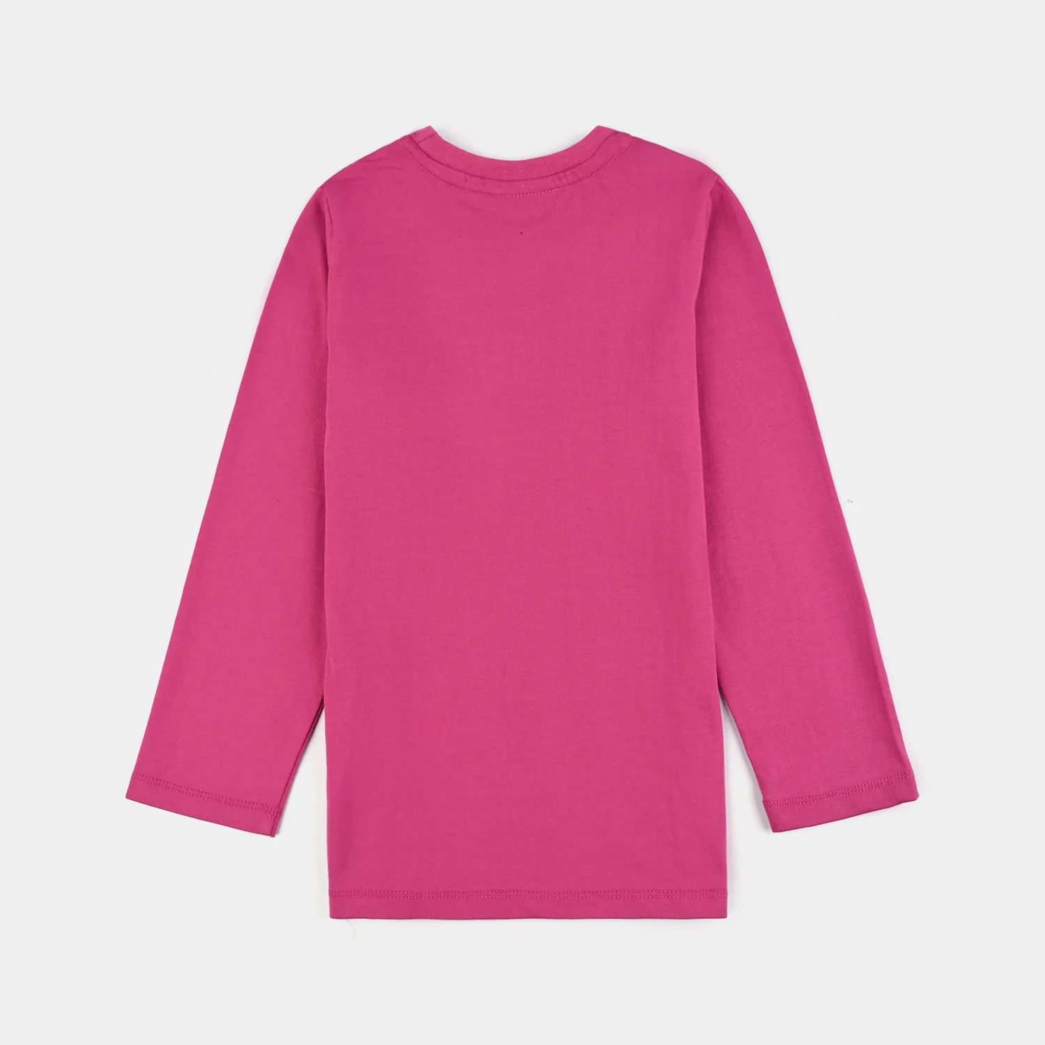 Girls Cotton Jersey T-Shirt F/S SISTER-Purple - Image 4