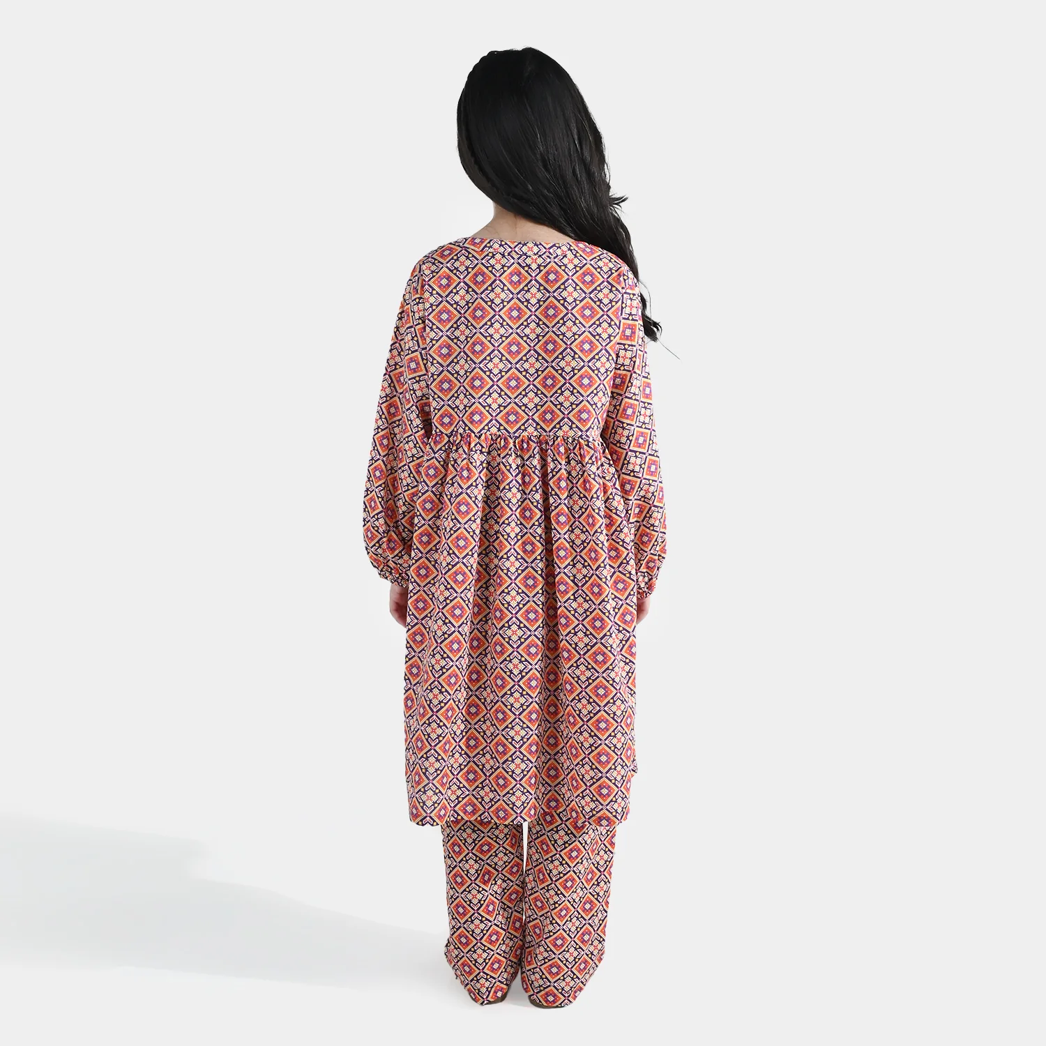 Girls Cotton Printed 2Pcs (CIRO) - Multi - Image 6