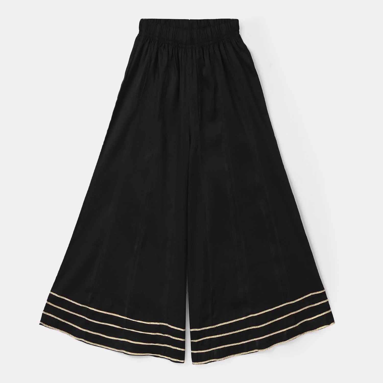 Girls Cotton Dhaka Pants (Gota Patti) – Black - Image 5