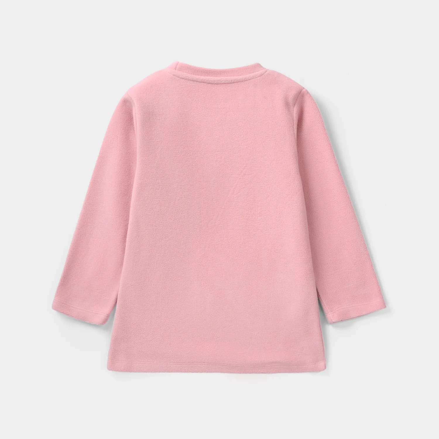 Girls Fleece 2 Piece Suit DO MORE-PINK - Image 4