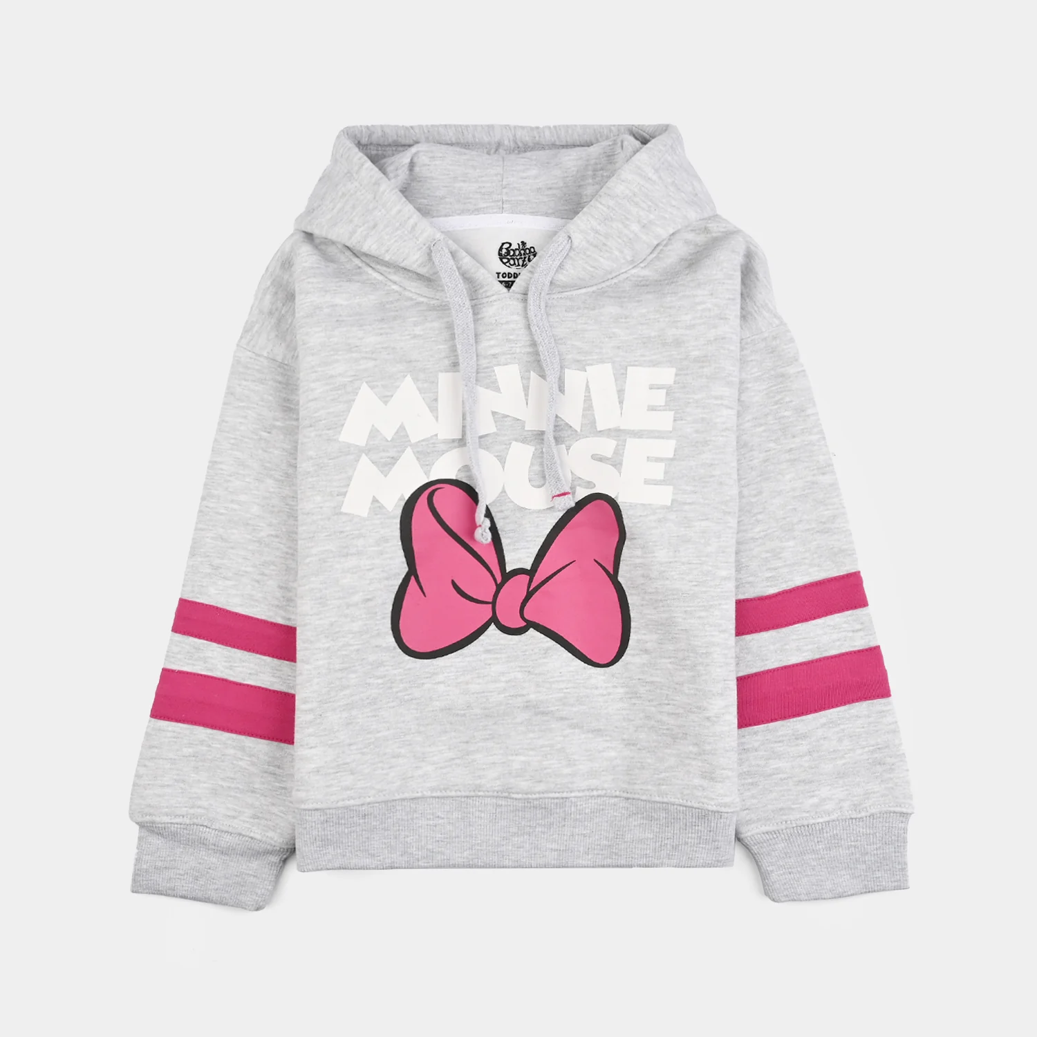 Girls Fleece 2 Piece Suit - Grey - Image 3