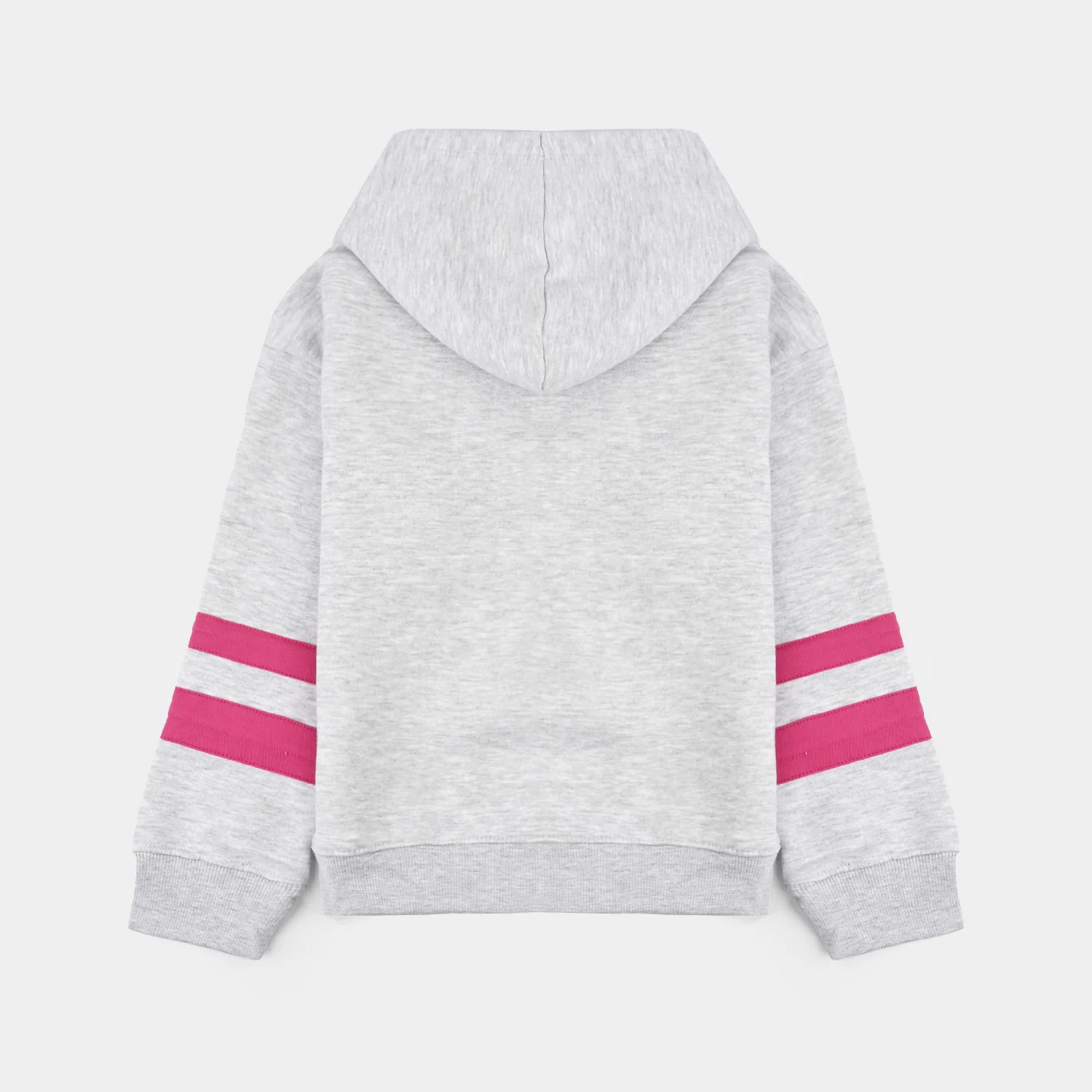 Girls Fleece 2 Piece Suit - Grey - Image 5
