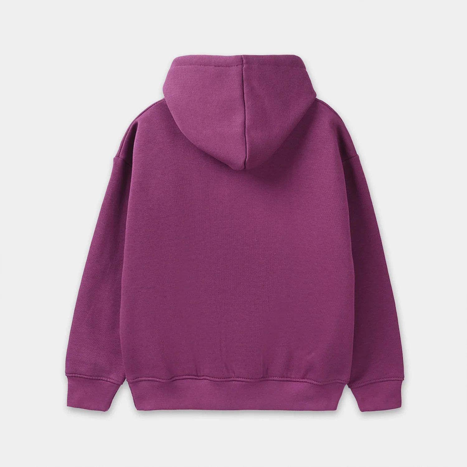 Girls Fleece 2 Piece Suit Star - Dark Purple - Image 4