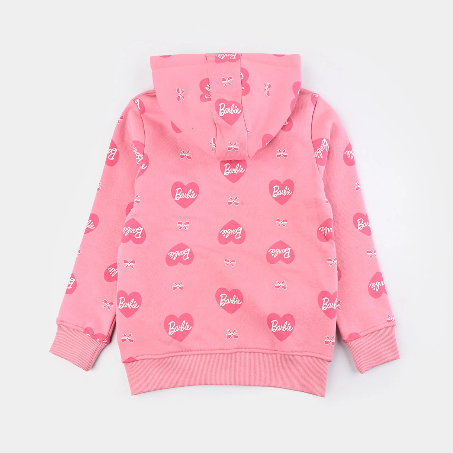 Girls Fleece Jacket-Candy Pink - Image 4