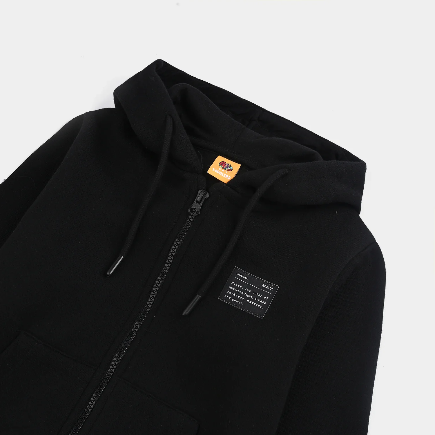 Girls Fleece Jacket - Black - Image 2