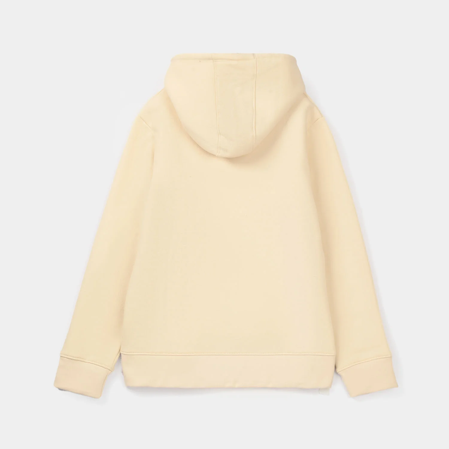 Girls Fleece Knitted Jacket Basic-Wood Ash - Image 4