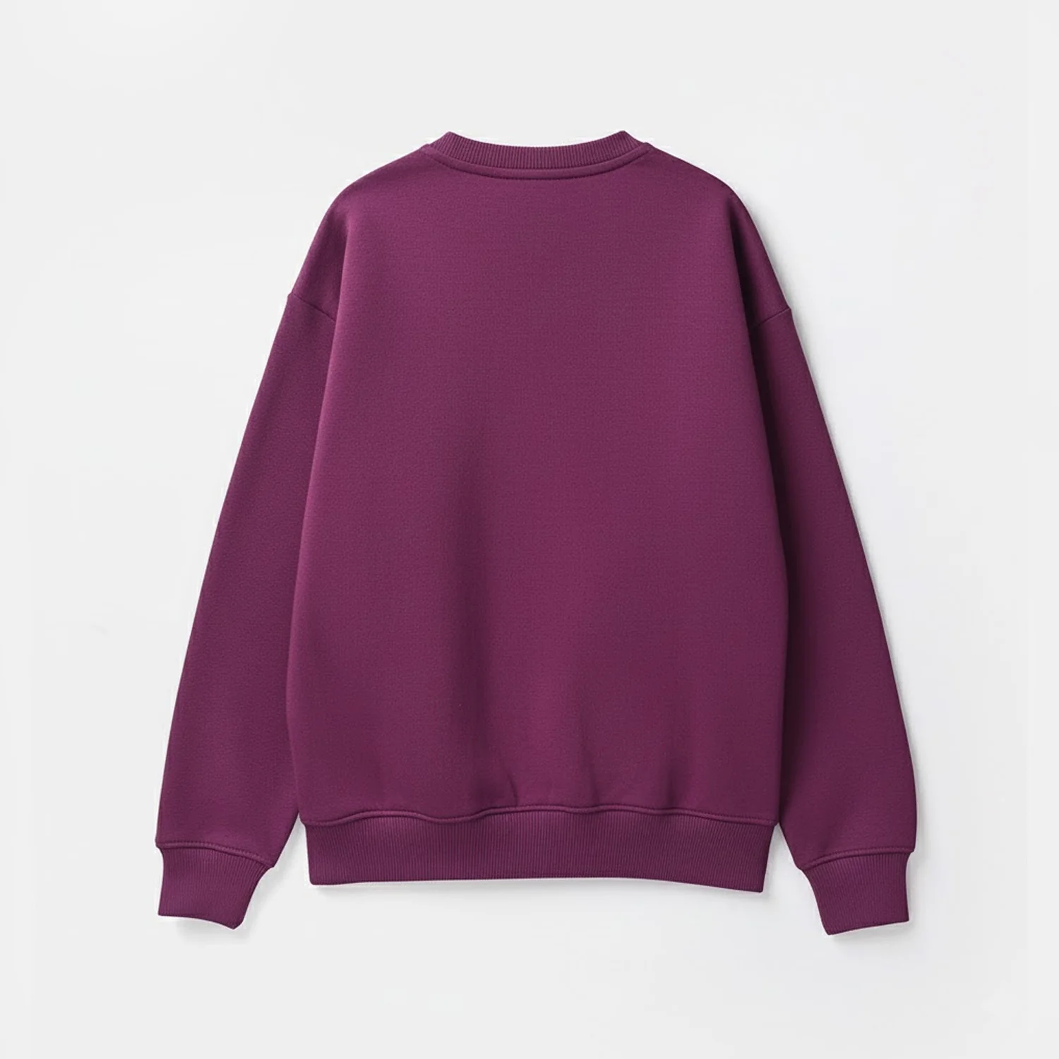 Girls Fleece Sweatshirt Favorite Purple-Dark Purple - Image 4