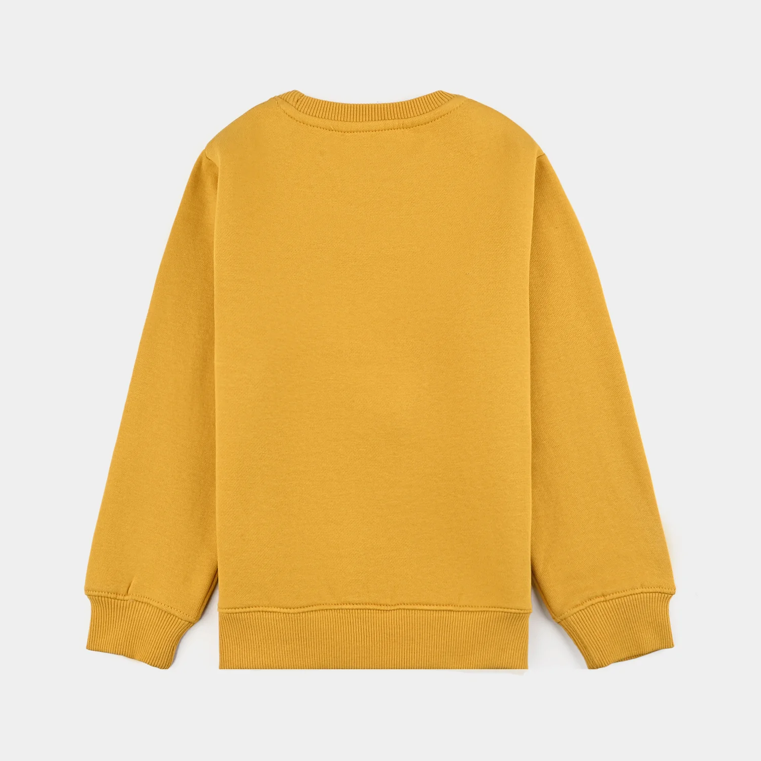 Girls Fleece Sweatshirt Character-Yellow - Image 4