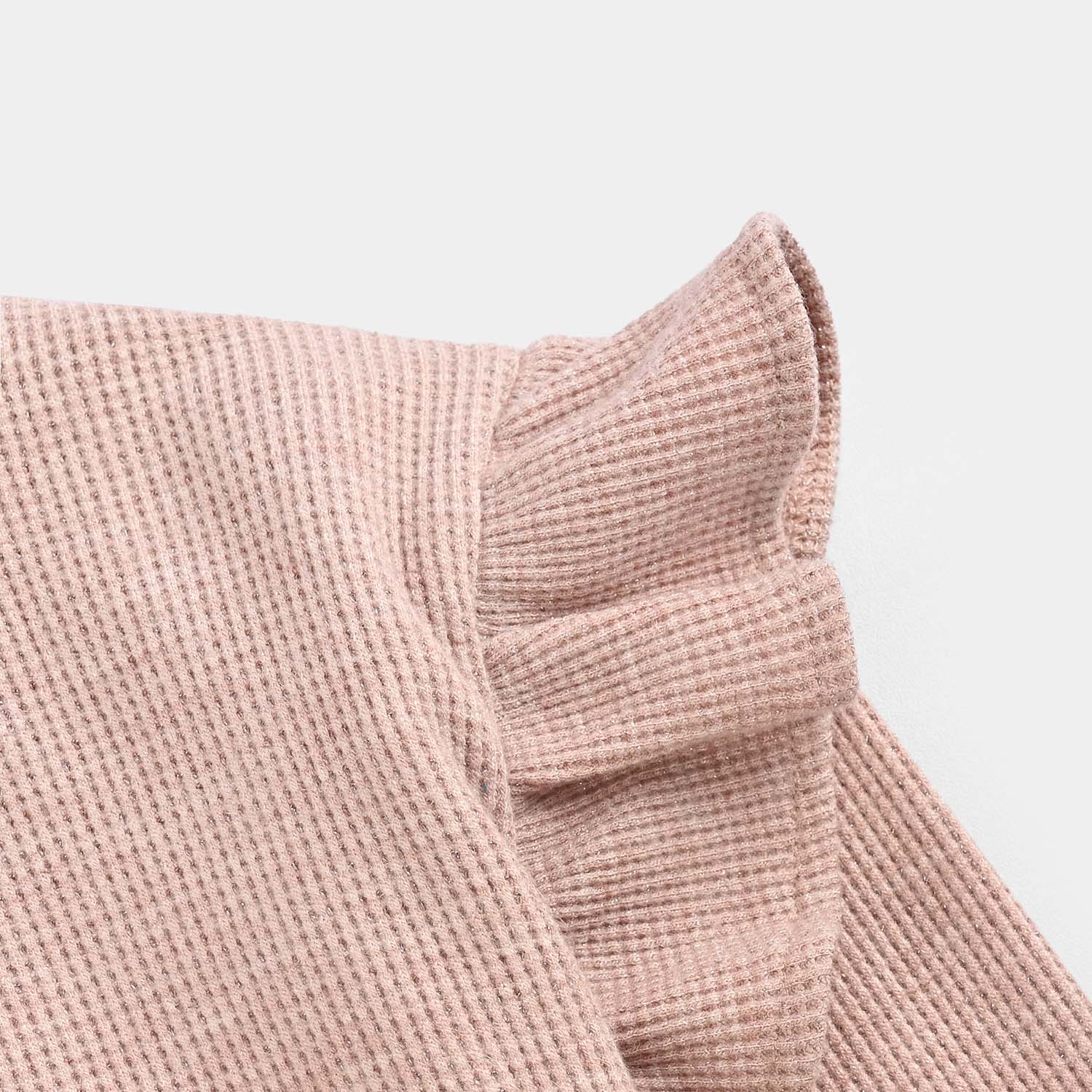 Girls Fleece Sweatshirt GOOD DAYS-PINK - Image 3