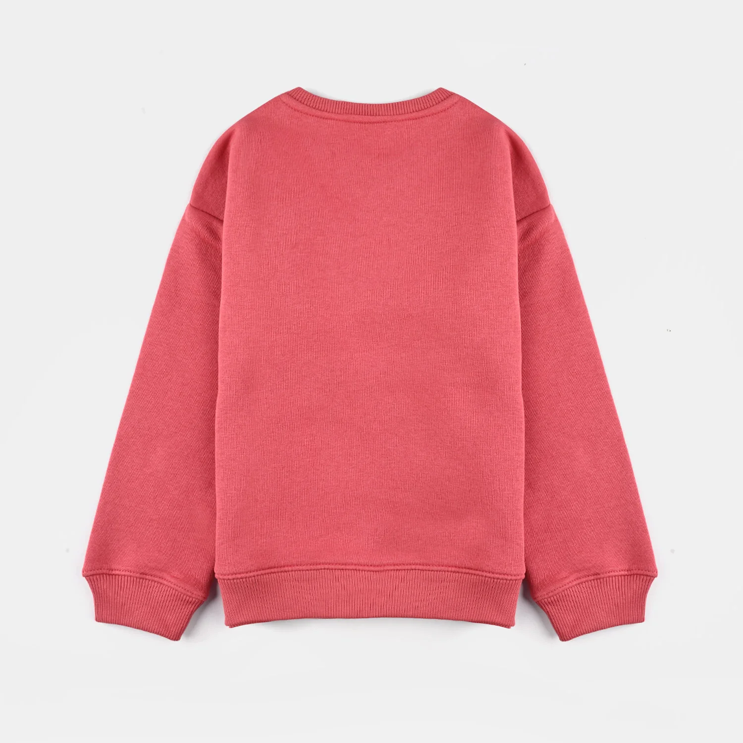 Girls Fleece Sweatshirt (Just Like Magic) - Rose - Image 3