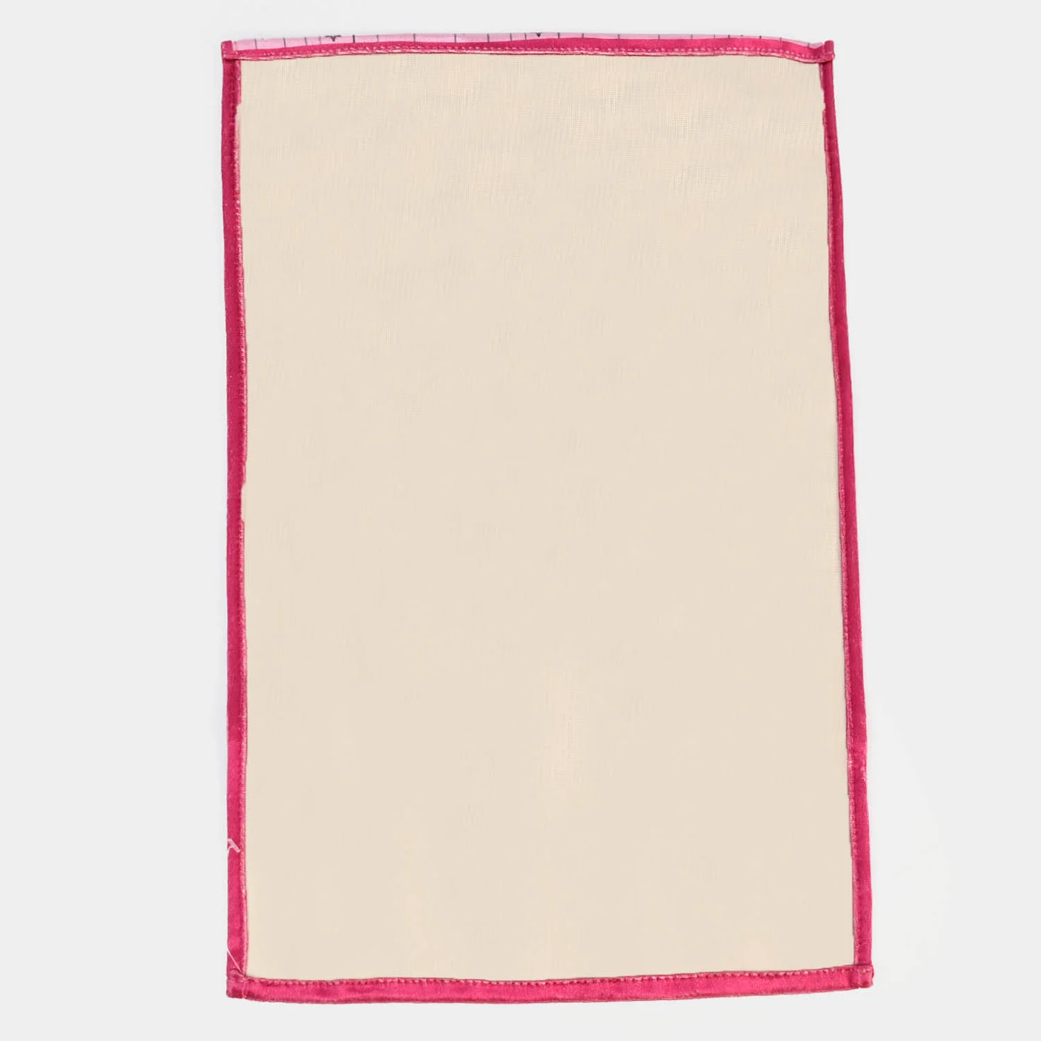 Girls Islamic Prayer Mat - Pink | LARGE - Image 3
