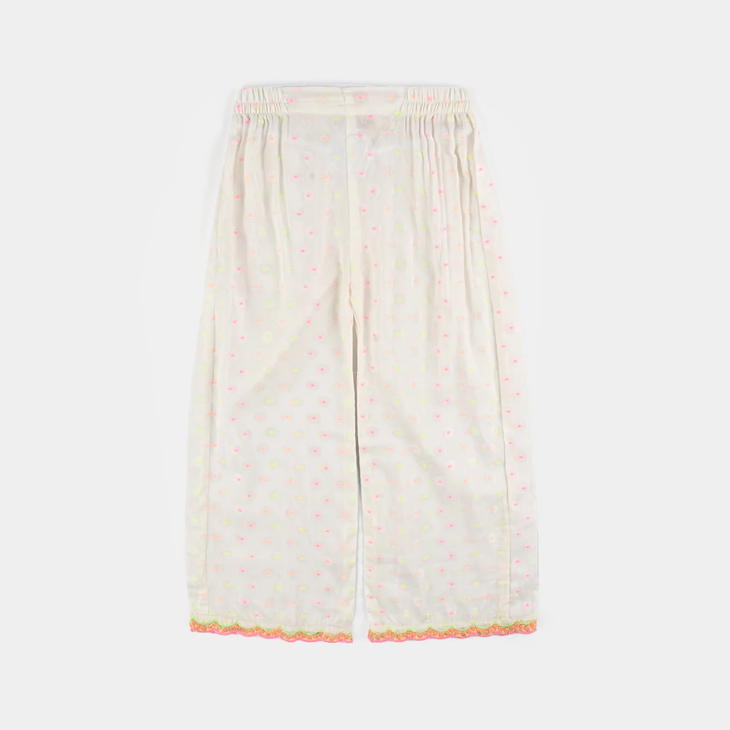 Girls Jacquard 2 Pcs Neon - WHITE - Image 6