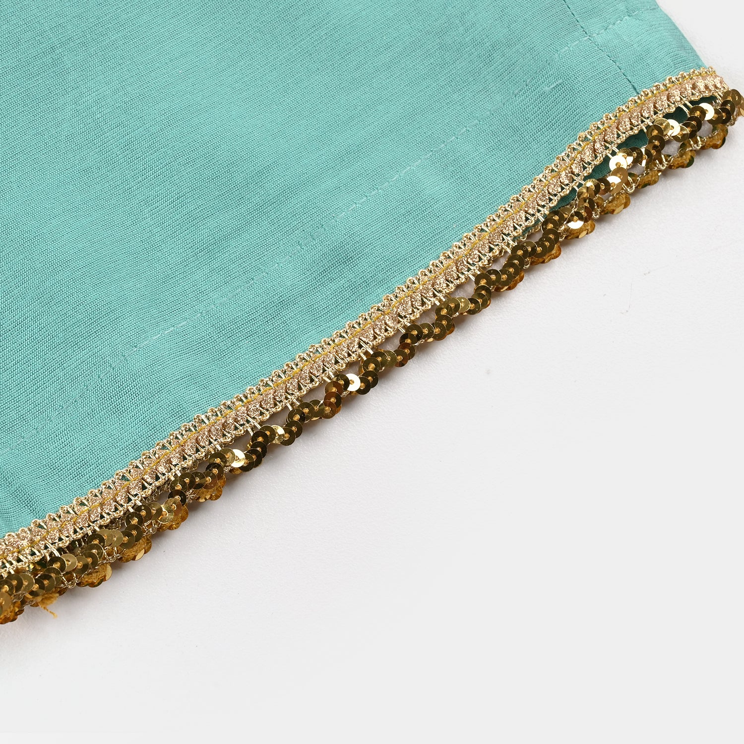 Girls Jacquard 2Pcs Glitter-Mint Green - Image 7