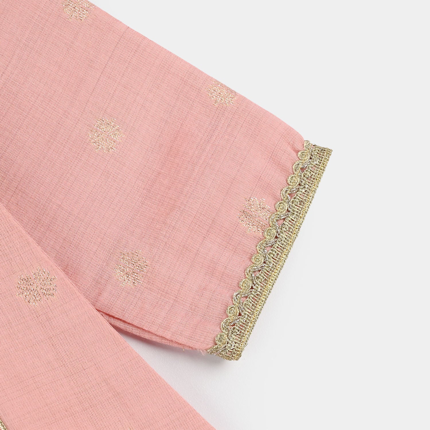 Girls Jacquard 3Pcs Jewel -Peach - Image 4