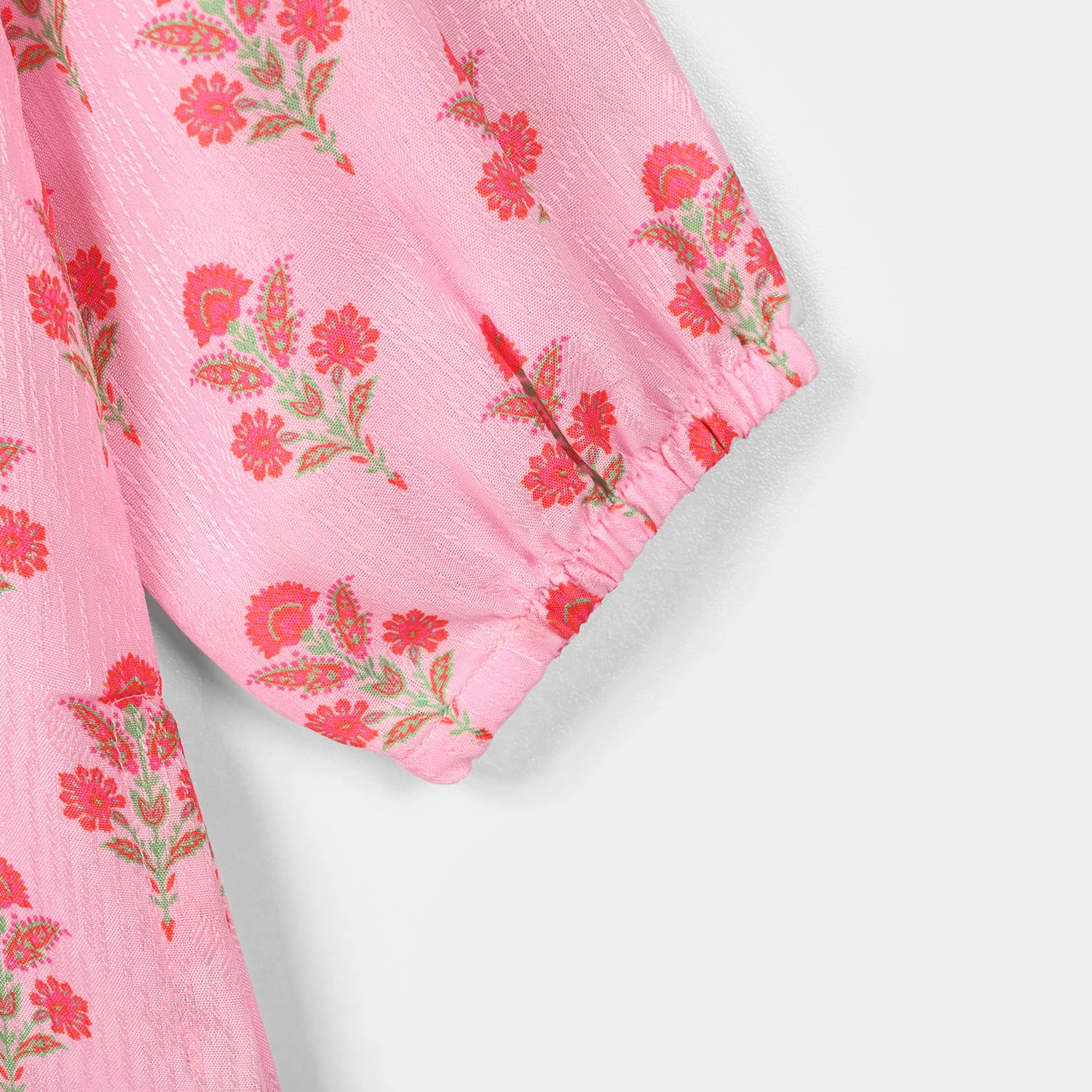 Girls Jacquard Printed 2-Pc Set (Opal) - Pink - Image 4
