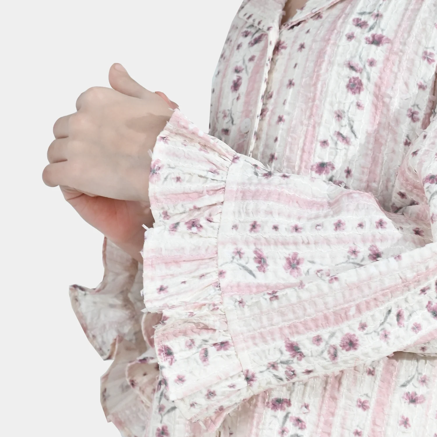 Girls Jacquard Top - Multi - Image 5
