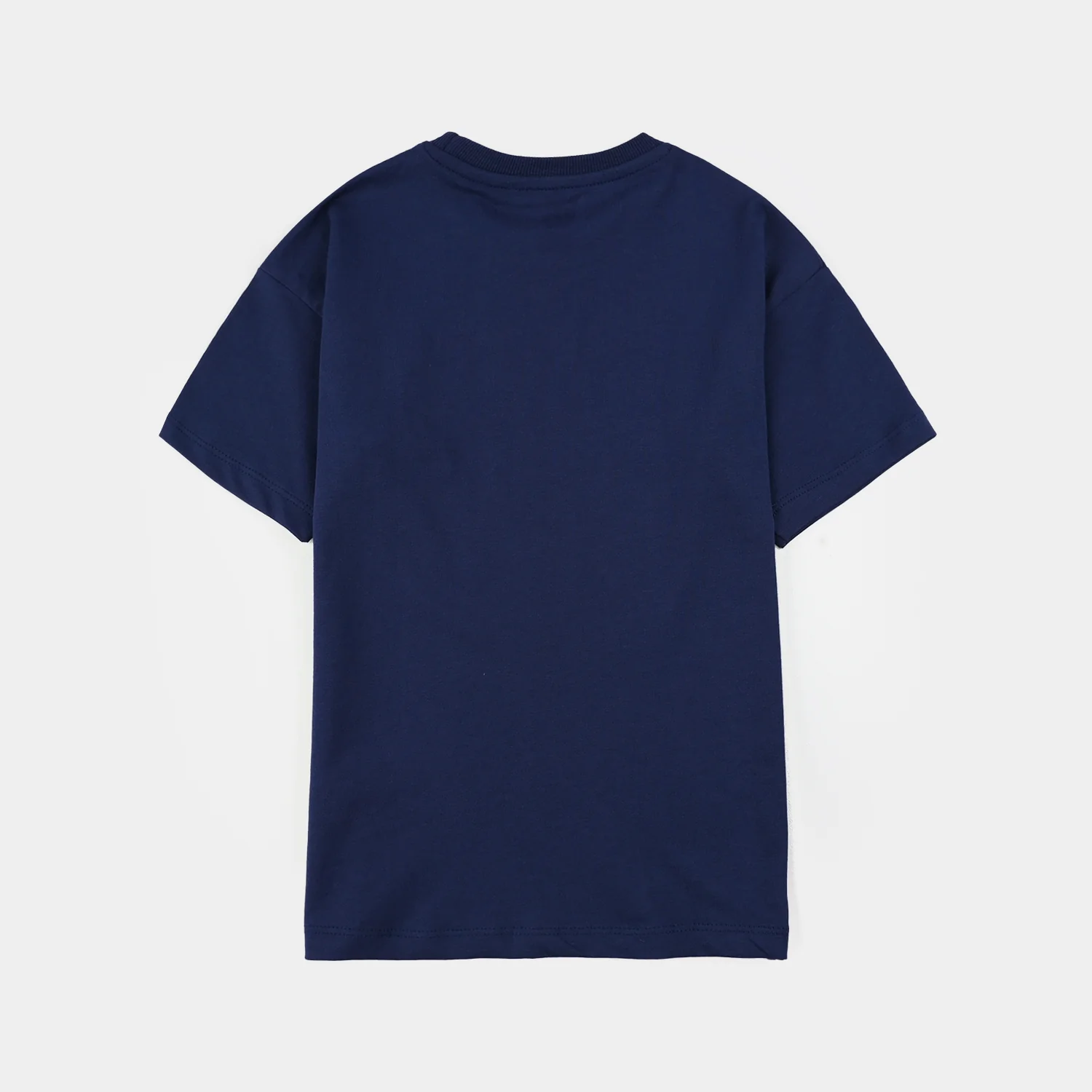 Girls Jersey/Terry 2-Piece Suit (Besties Crew) - Navy Blue - Image 4