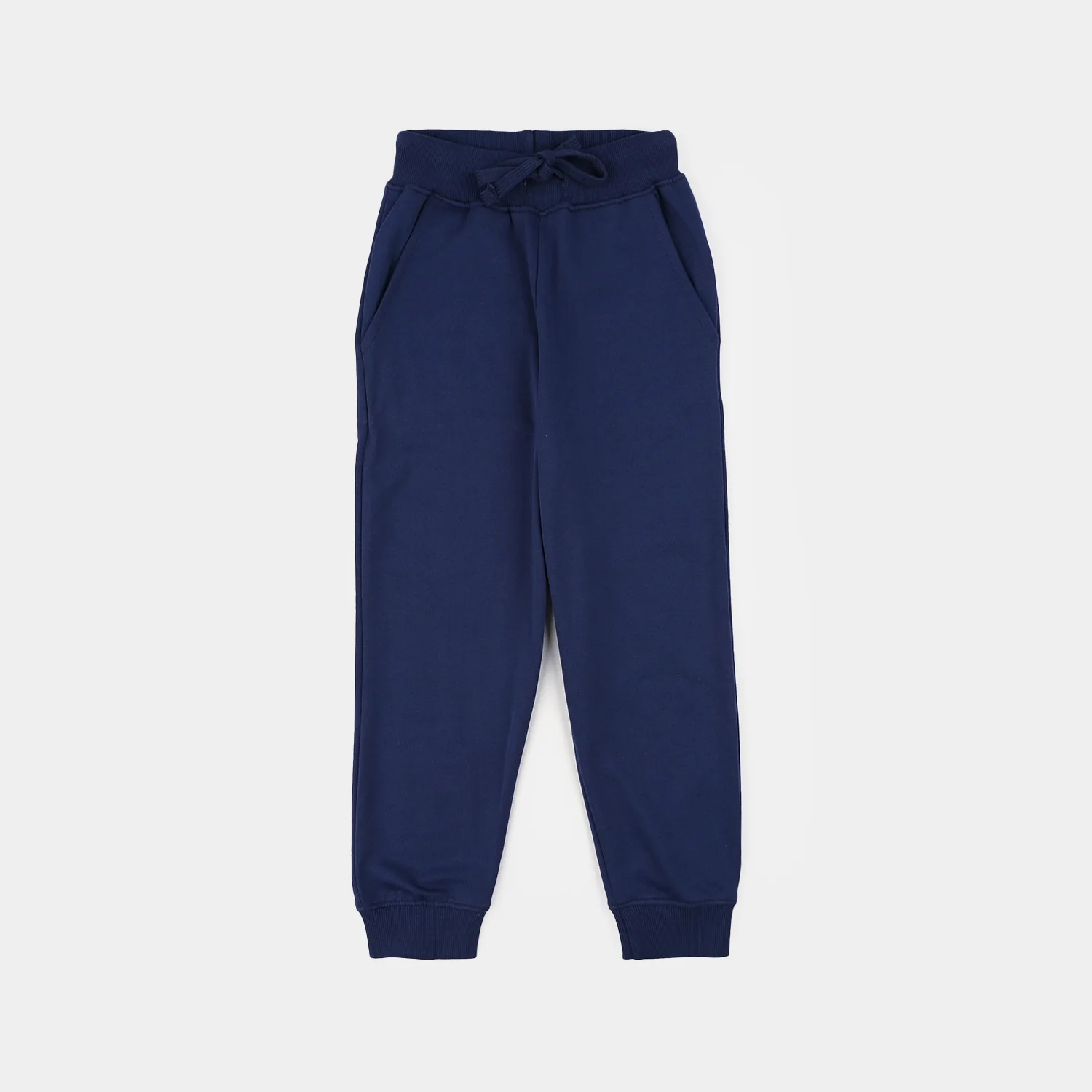 Girls Jersey/Terry 2-Piece Suit (Besties Crew) - Navy Blue - Image 5