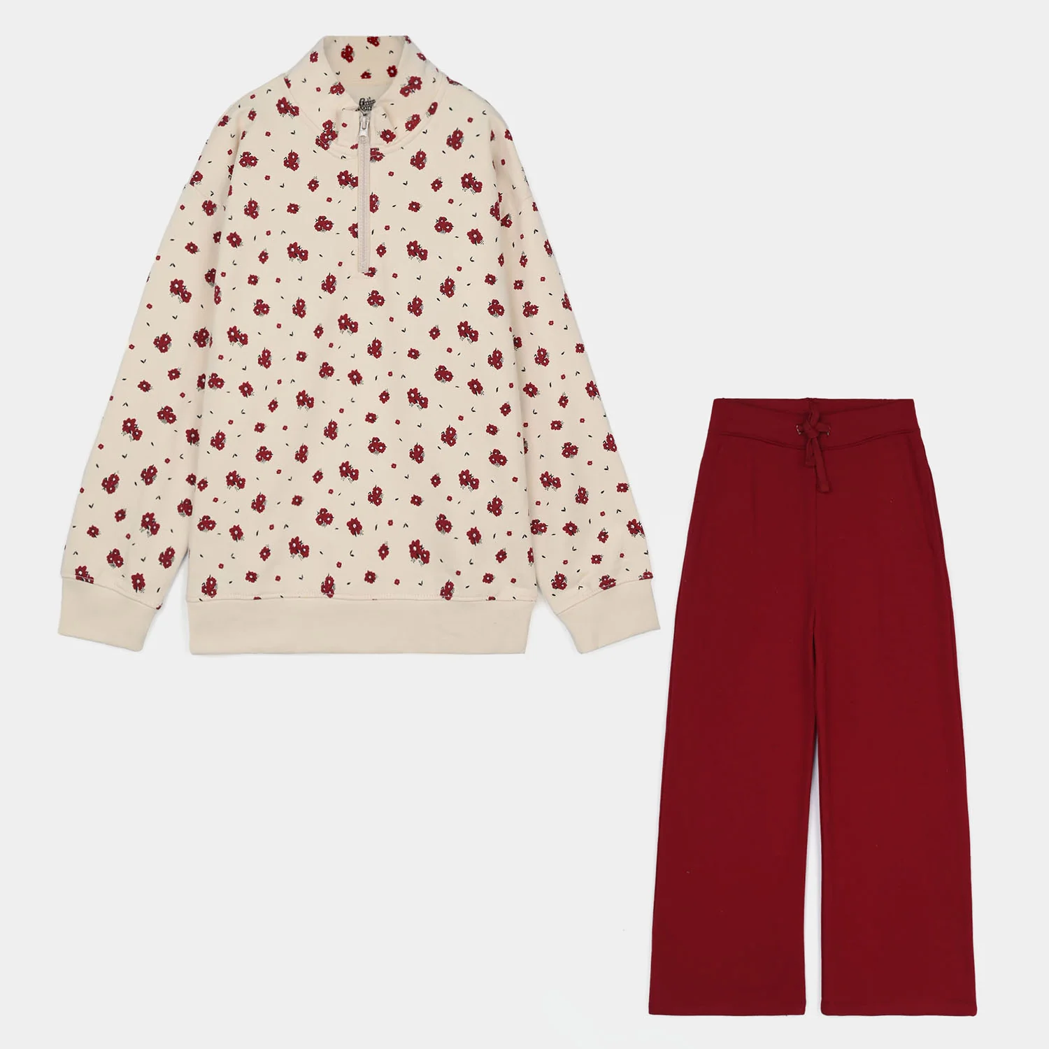 Girls Jersey/Terry 2 Piece Suit - Image 7