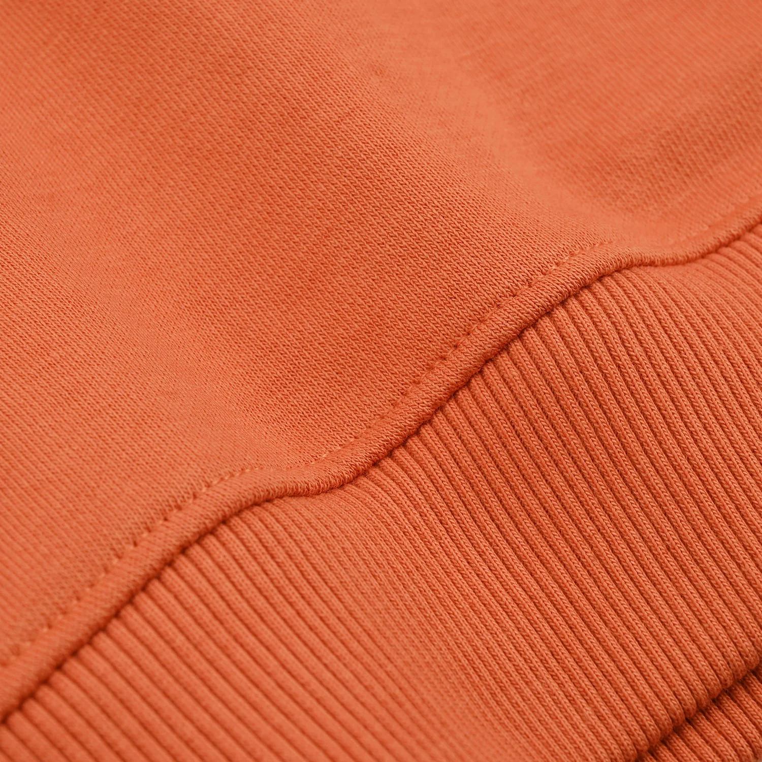 Girls Jersey/Terry Pullover Hoodie Happy Moments-Orange - Image 3