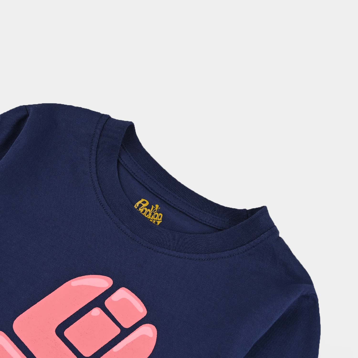 Girls Jersey/Terry T-Shirt - Image 2