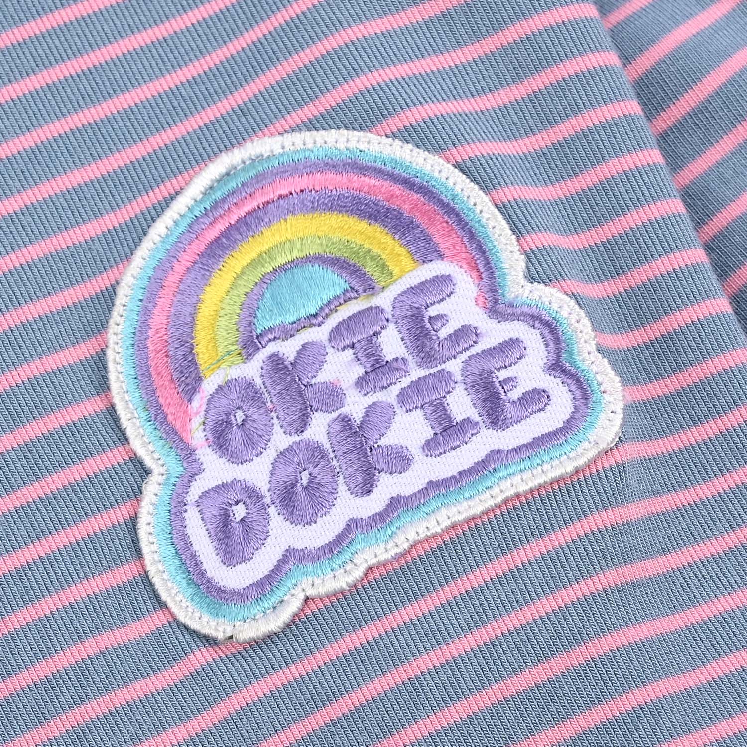 Girls Jersey/Terry T-Shirt F/S OKIE DOKIE - Image 3