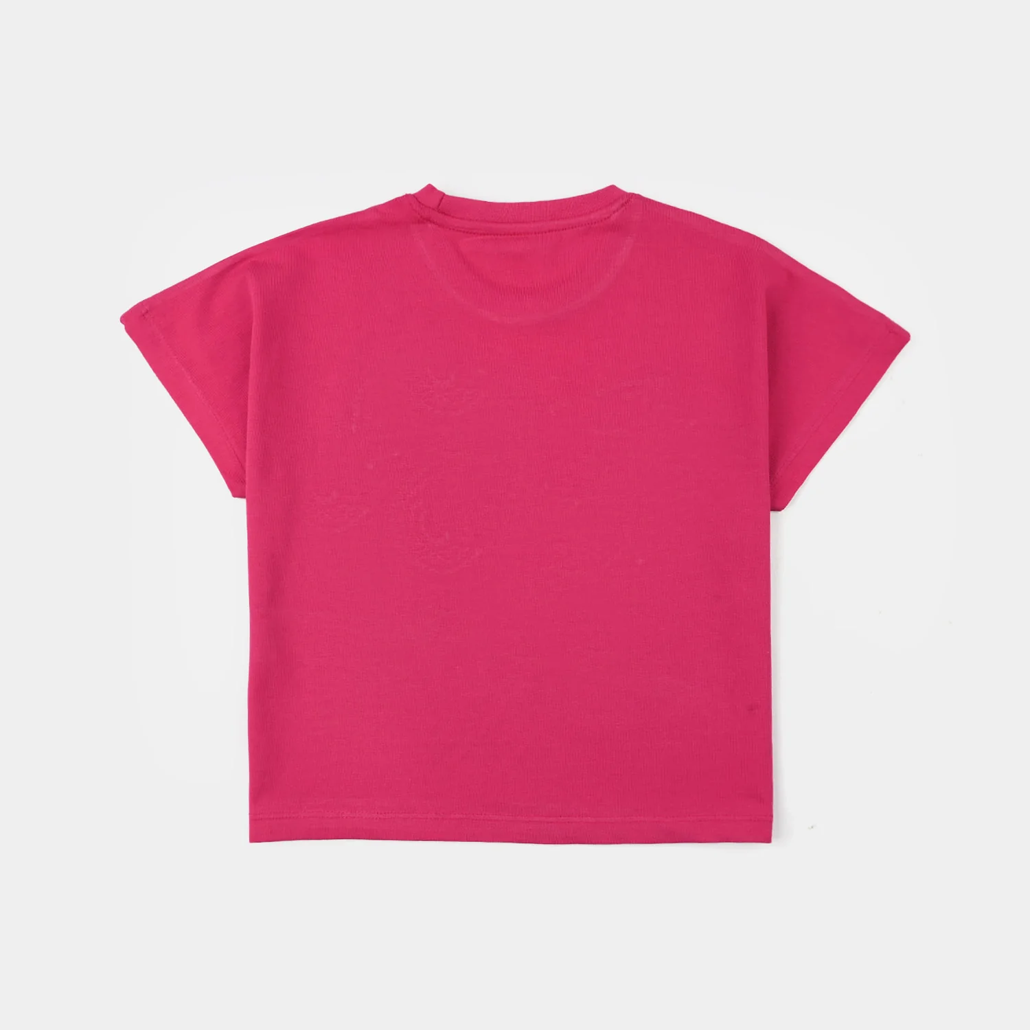 Girls Jersey/Terry T-Shirt (Butterfly Wishes) – Vivacious/Pink - Image 3
