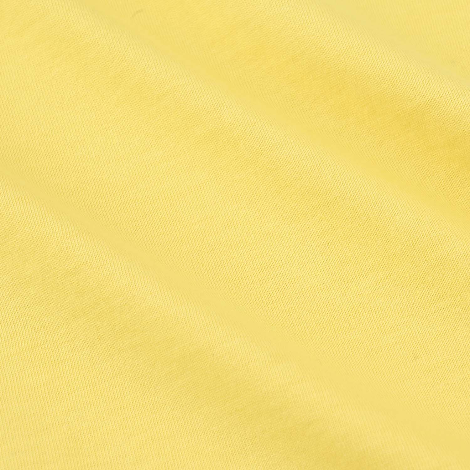 Girls Jersey/Terry T-Shirt (LOVE) - Lemon/Yellow - Image 3