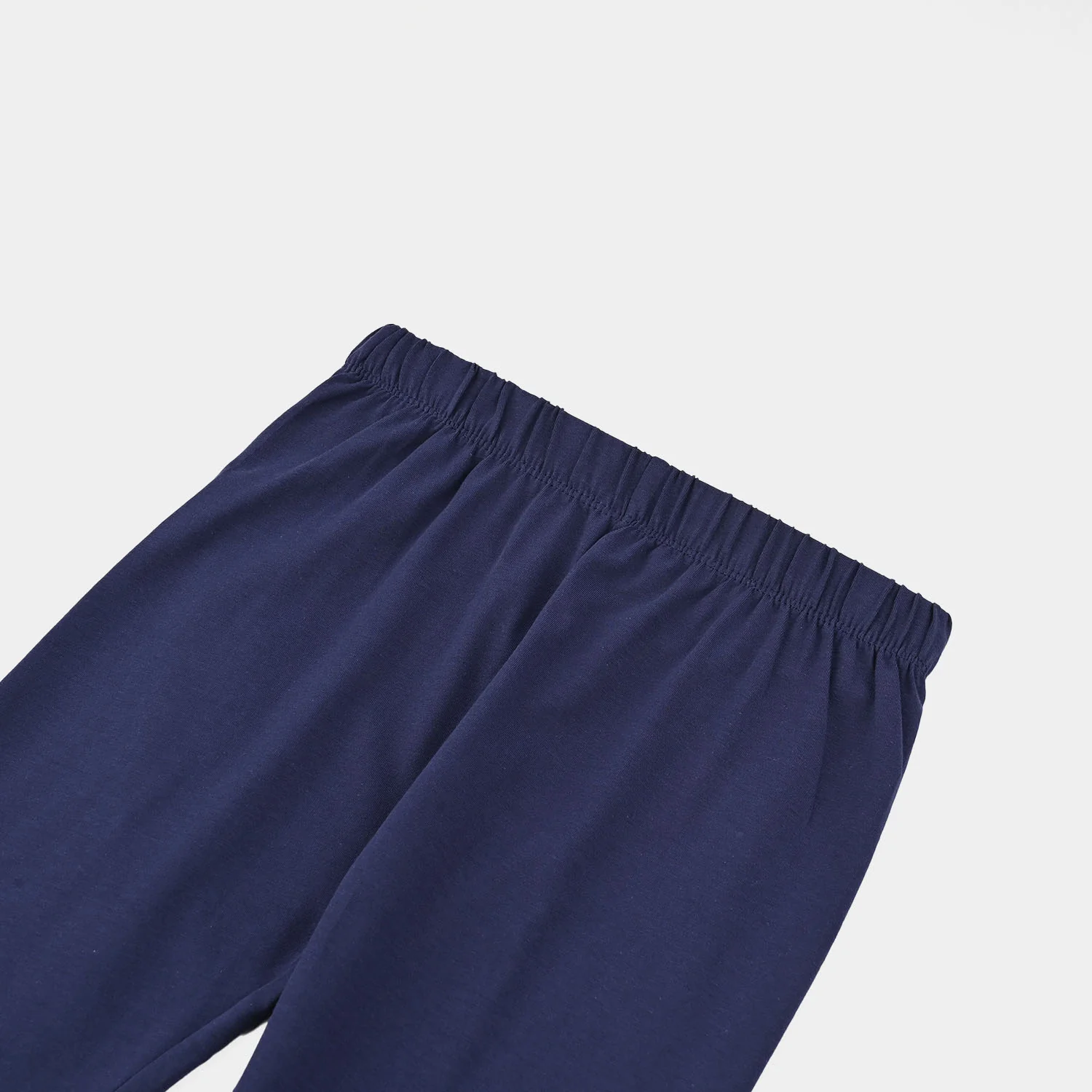 Girls Jersey/Terry Tights-Navy - Image 2