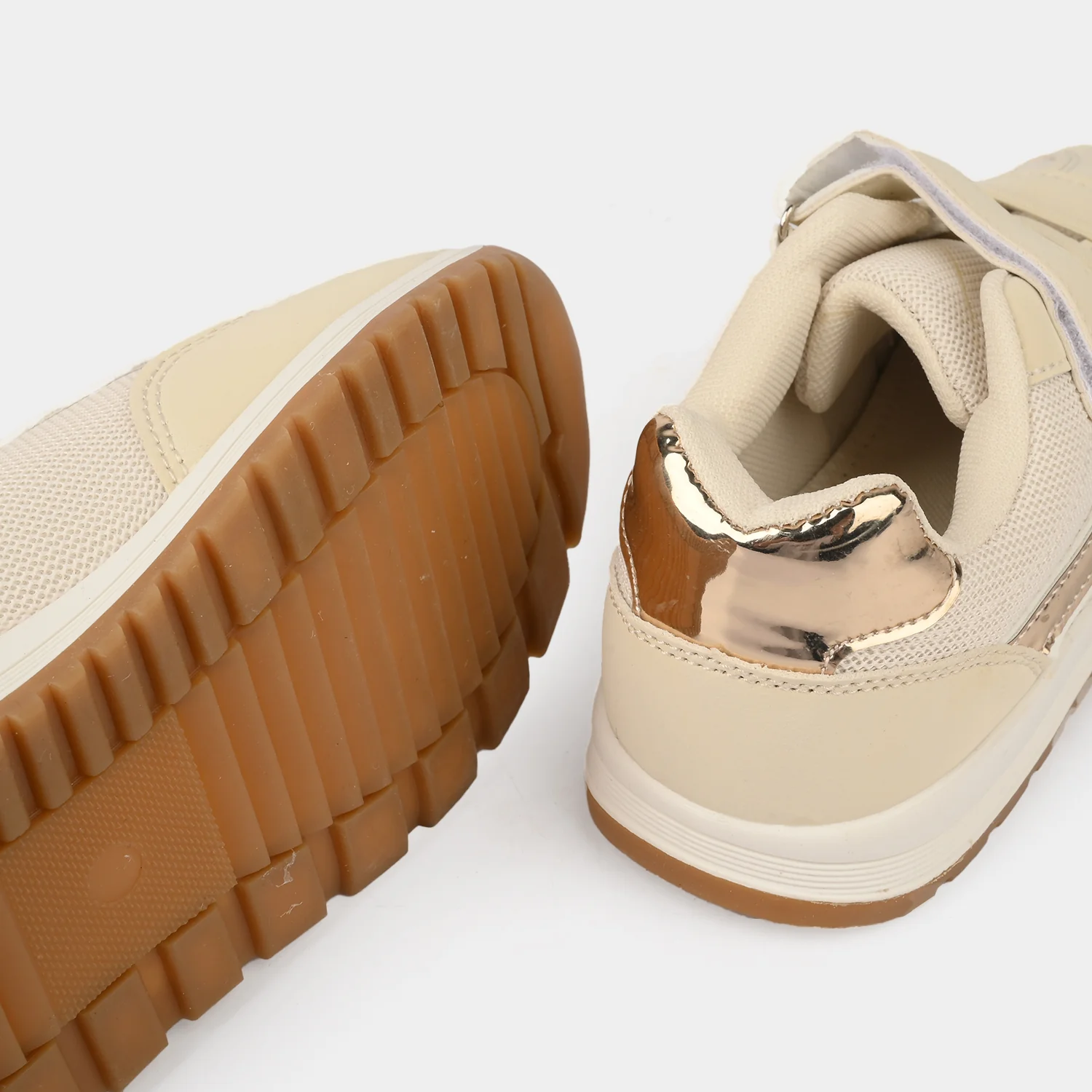 Girls Jogger 126-2-Beige/Golden - Image 2