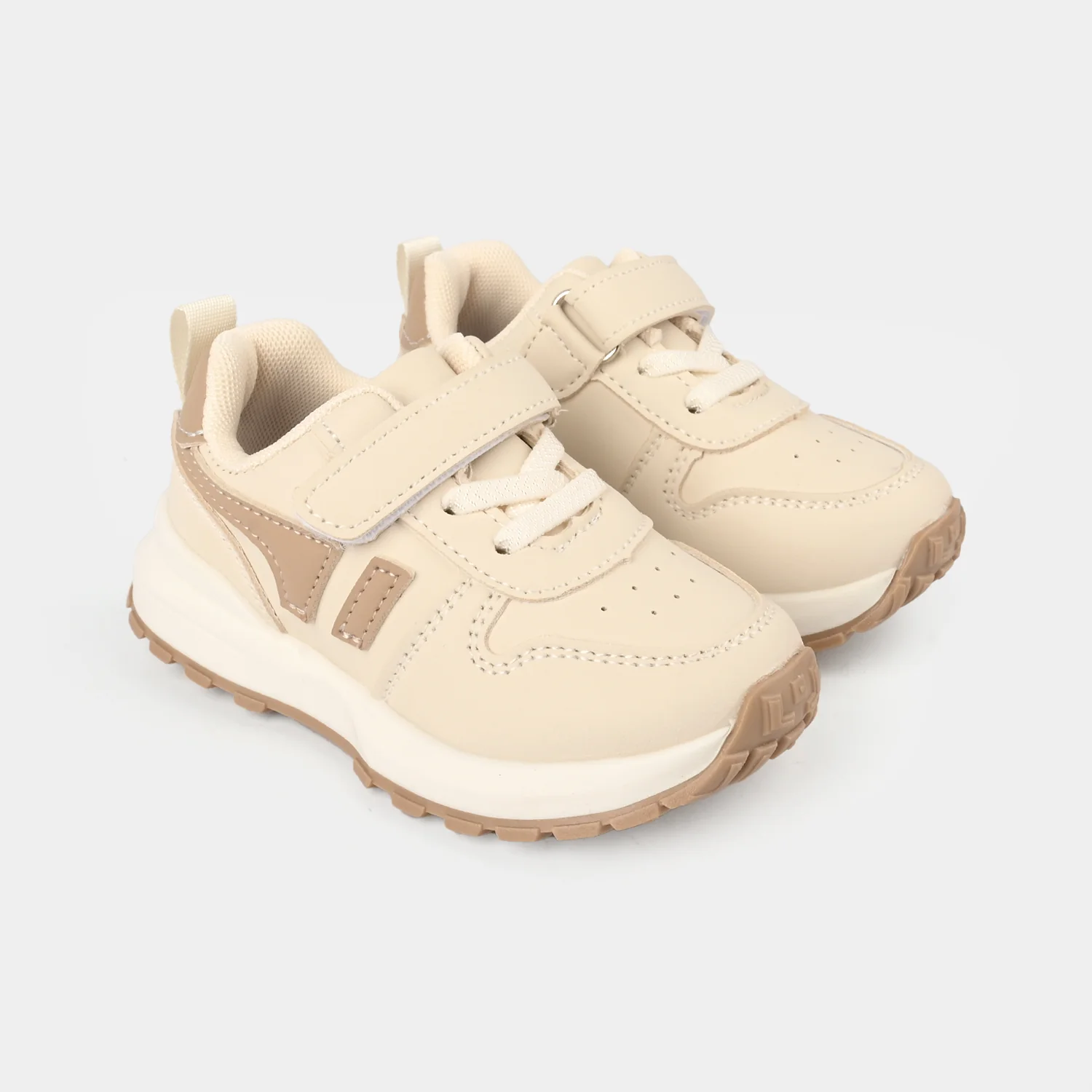 Girls Joggers 1528-BEIGE - Image 4