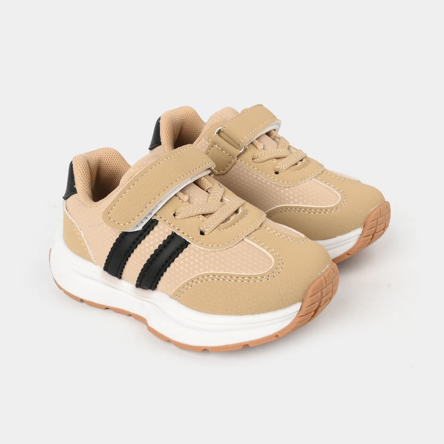 Girls Joggers 1538 - Beige - Image 4