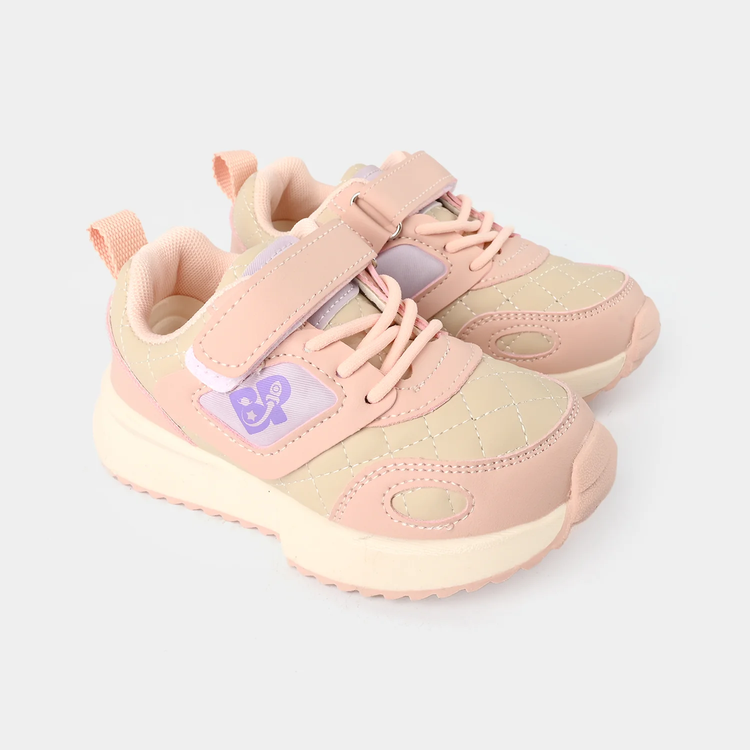 Girls Joggers B-12-Pink - Image 3