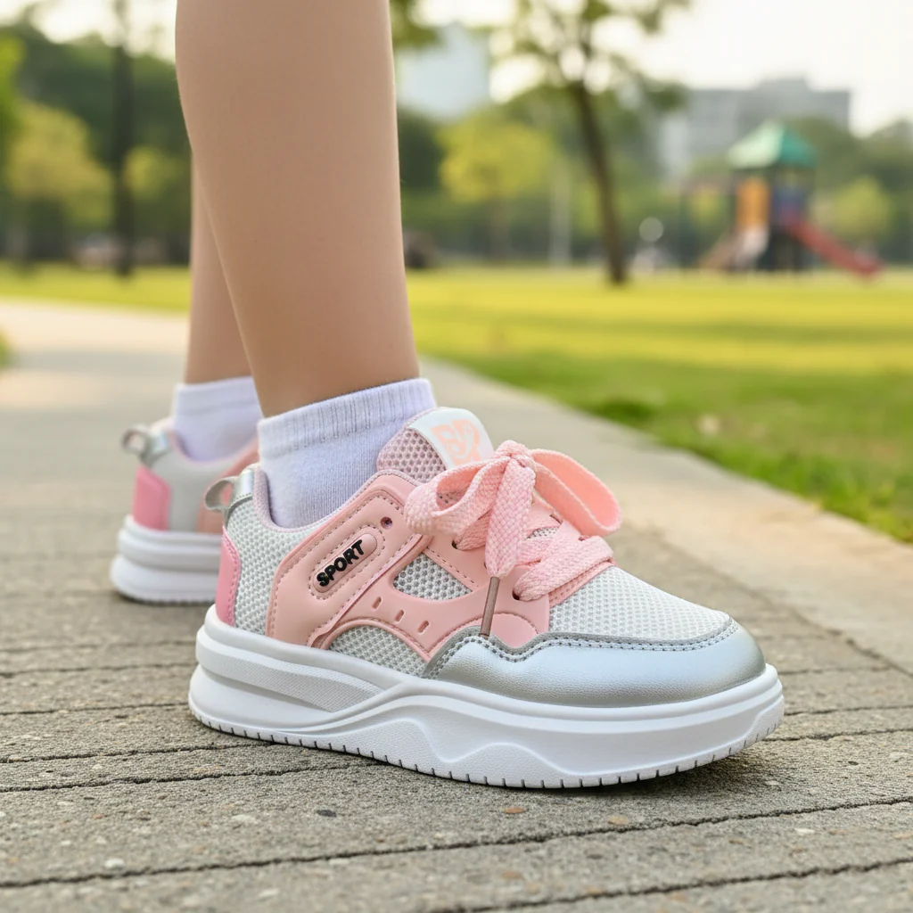 Girls Joggers BL0026-PINK - Image 3