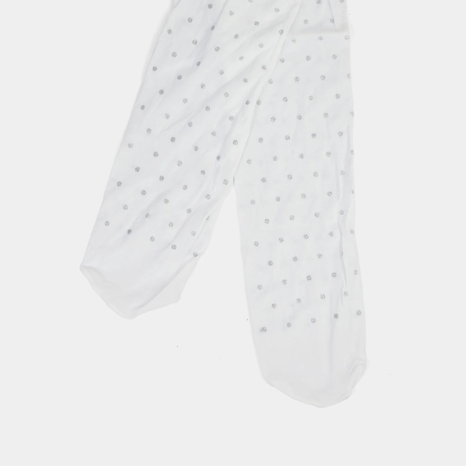 Girls Leggings (Punto) - White - Image 2