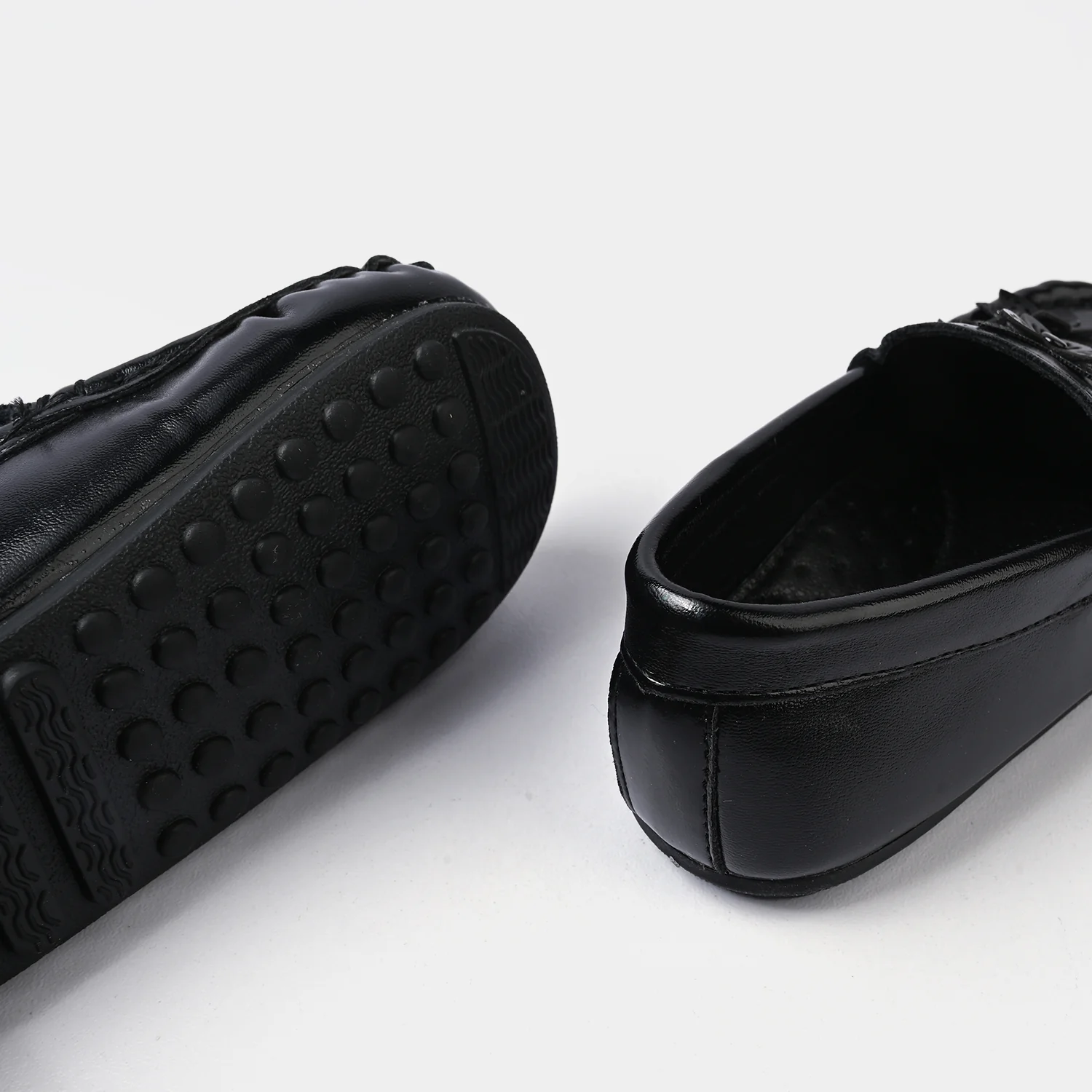 Girls Loafer H502-L30-BLACK - Image 2