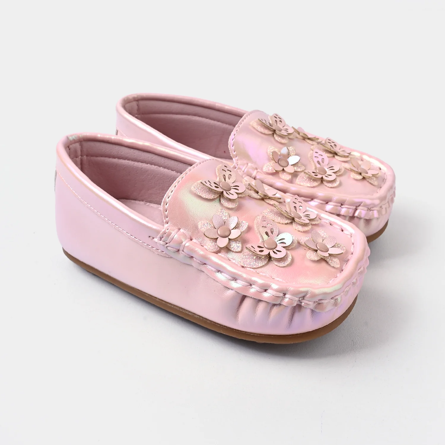 Girls Loafer H502-L30-PINK - Image 3