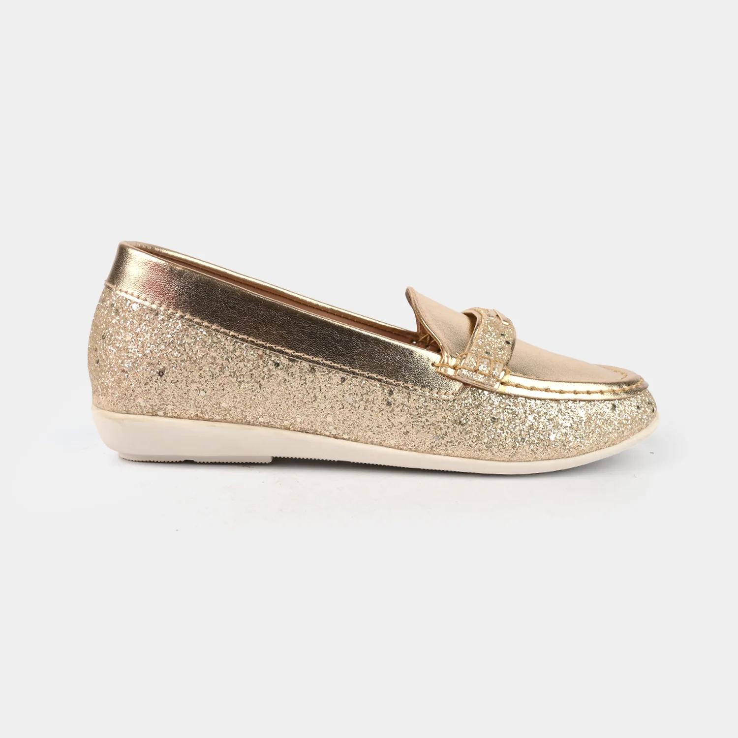 Girls Loafer JV-10-GOLDEN - Image 4