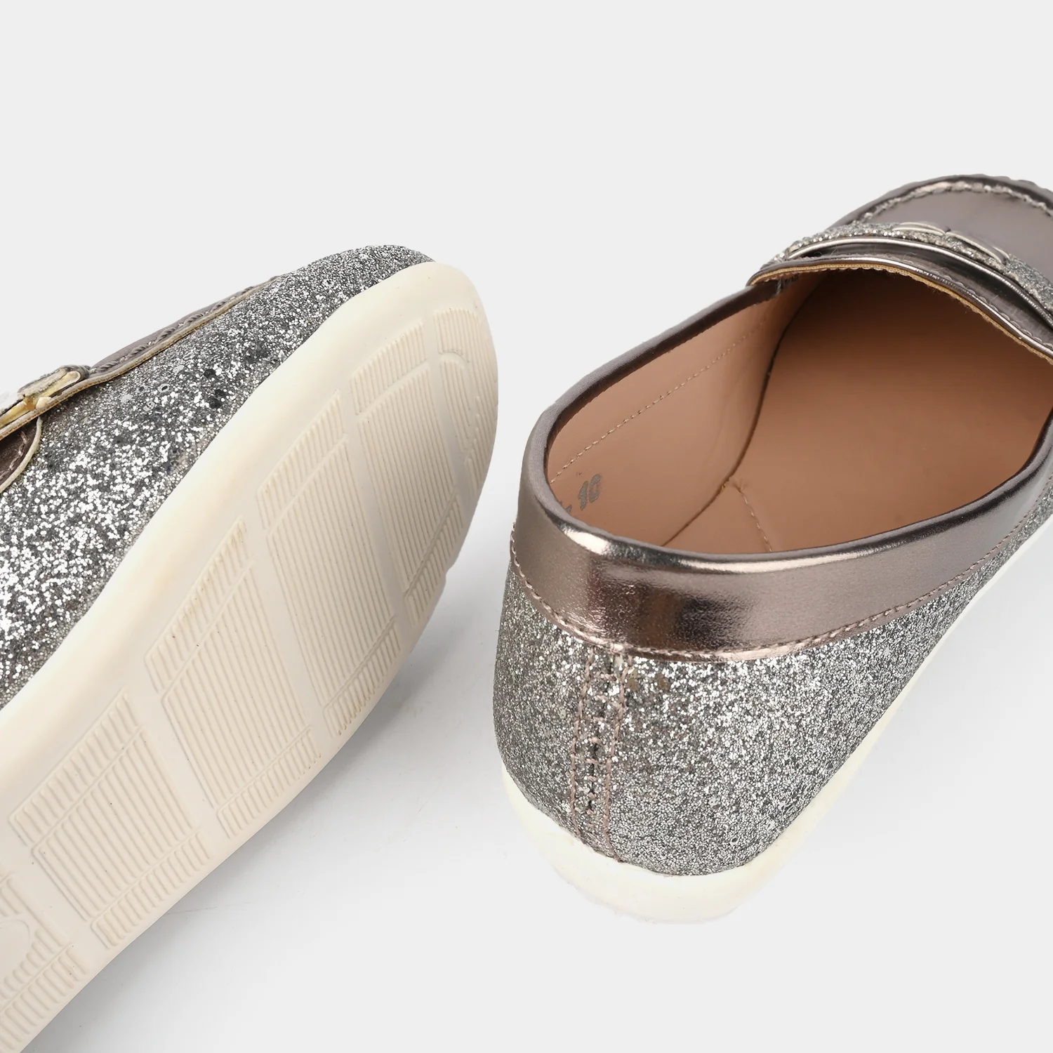 Girls Loafer JV-10-GREY - Image 2