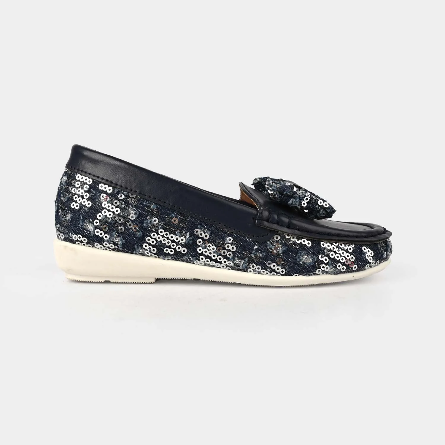 Girls Loafer JV-11-NAVY - Image 4